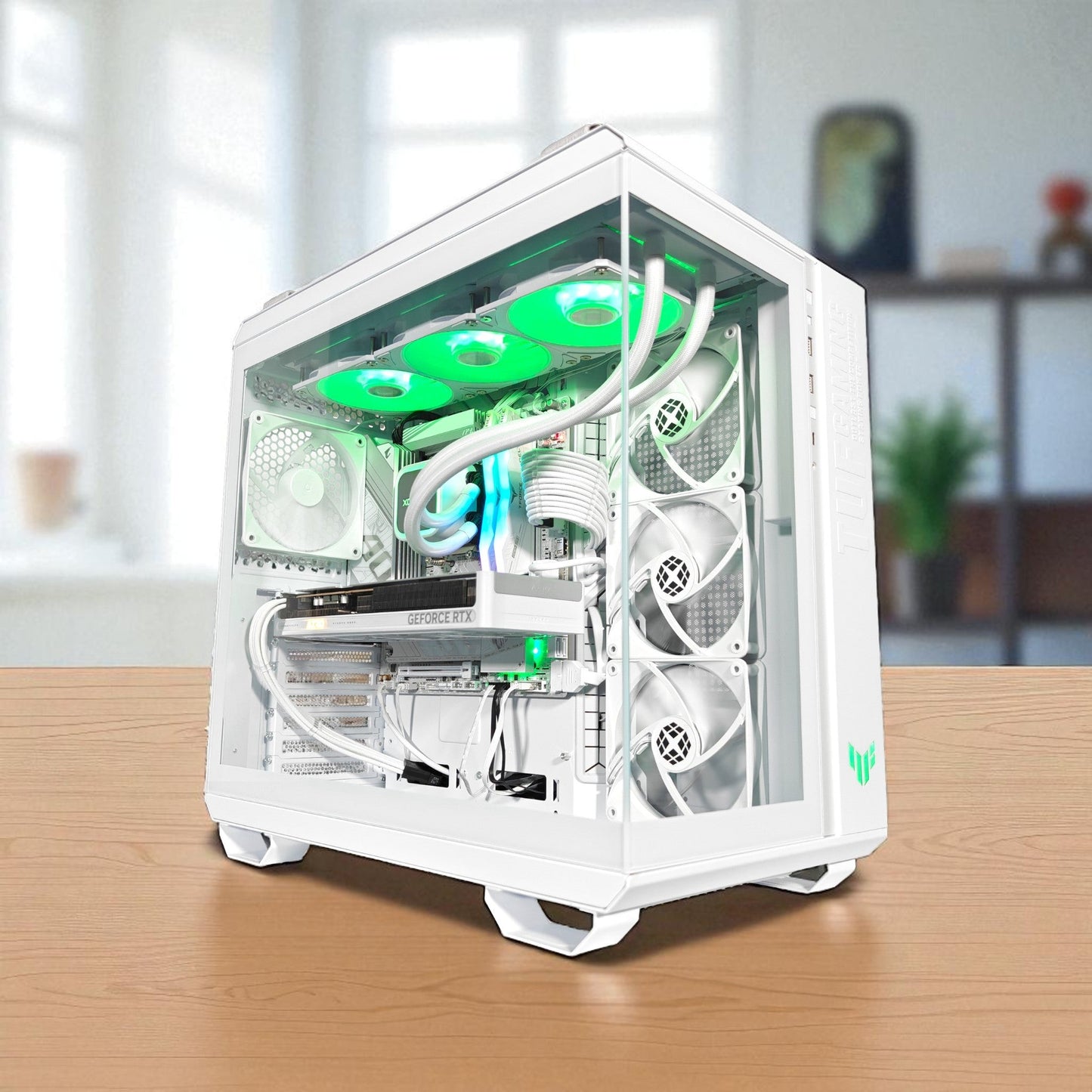 GT502 Ghost — RTX 5060, Ryzen 5 9600X, 32GB DDR5, 2TB SSD