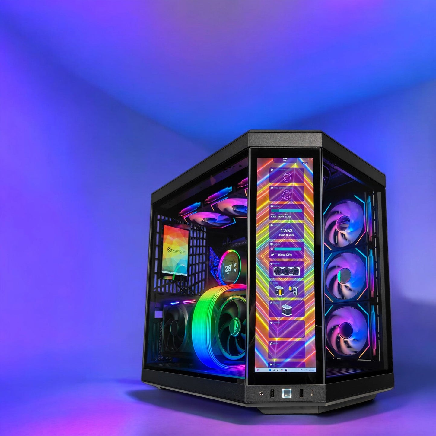 Y70 Ultimate X — RTX 5080, Core Ultra 7 265K, 32GB DDR5, 2TB SSD