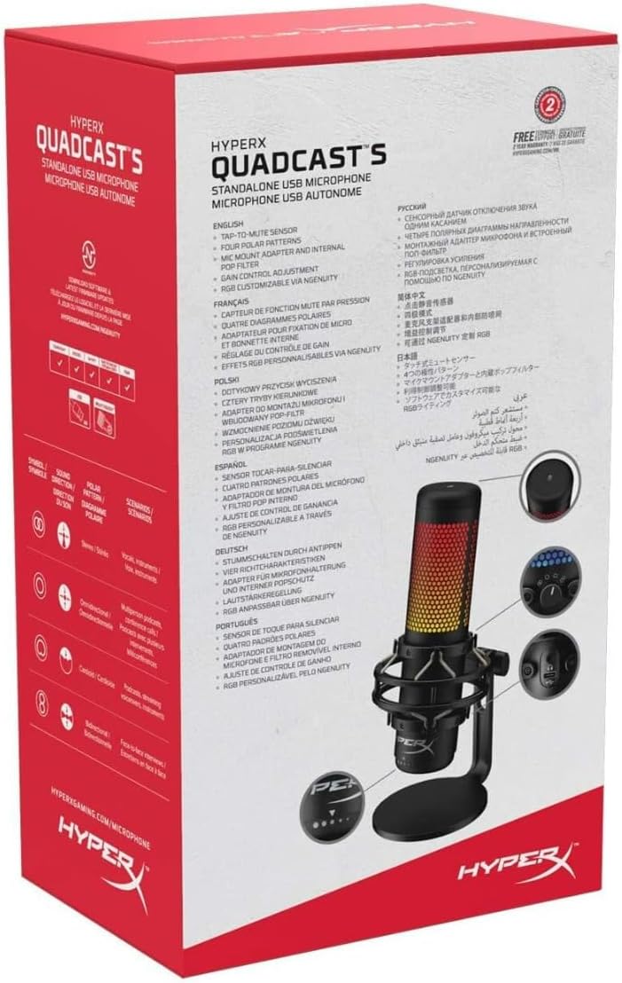 Hyper X QuadCast S Microphone