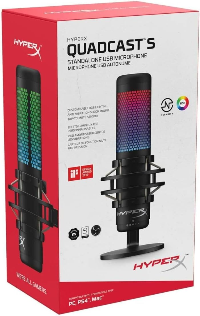 Hyper X QuadCast S Microphone