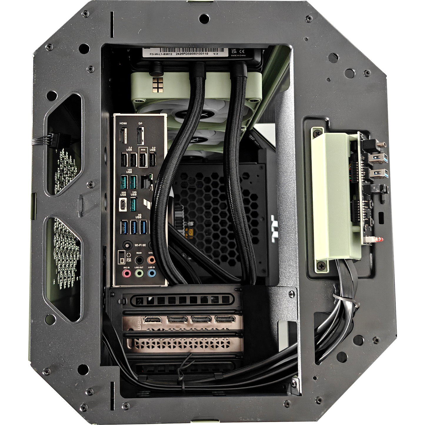 BioHazard Tower — RTX 5070, Ryzen 7 9700X, 32GB DDR5, 2TB SSD