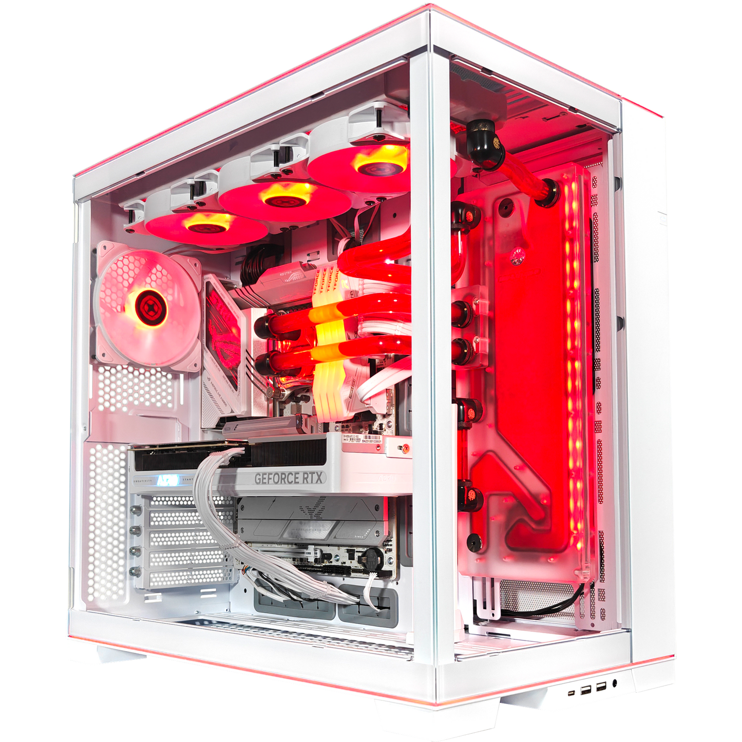 EVO O11D Ghost — RTX 5080, Core Ultra 9 285K, 64GB DDR5, 2x 2TB SSD