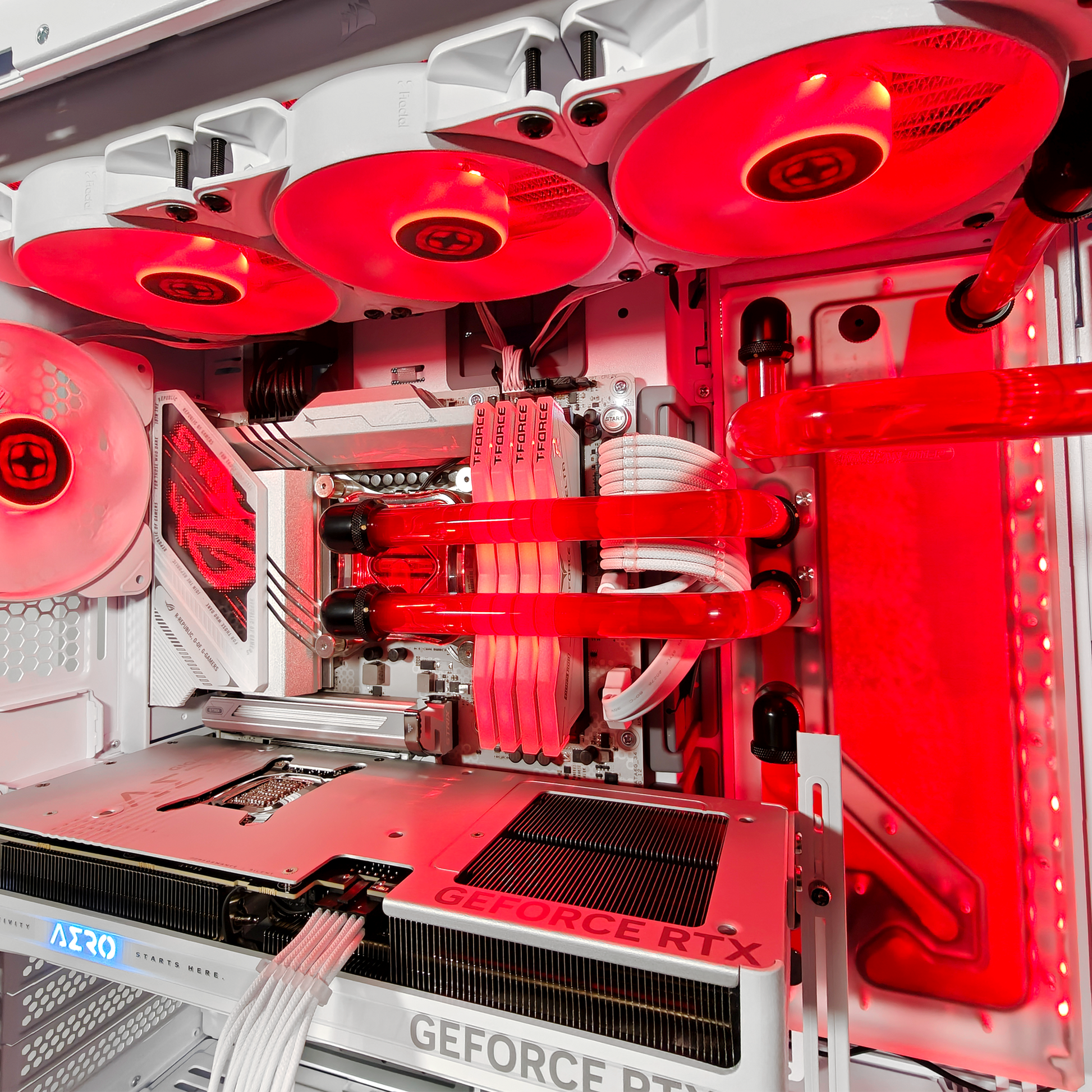 EVO O11D Ghost — RTX 5080, Core Ultra 9 285K, 64GB DDR5, 2x 2TB SSD