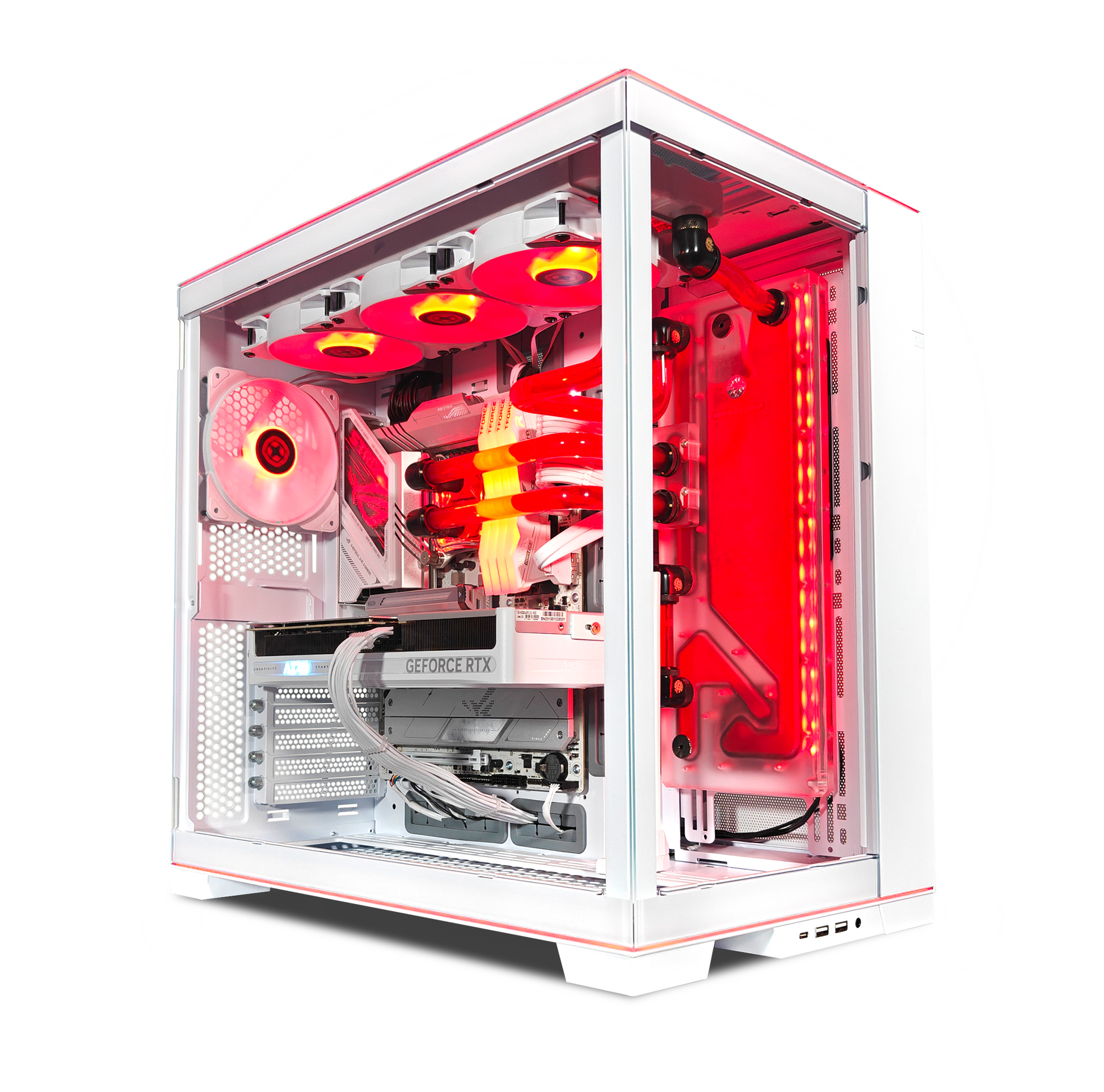 EVO O11D Ghost — RTX 5080, Core Ultra 9 285K, 64GB DDR5, 2x 2TB SSD