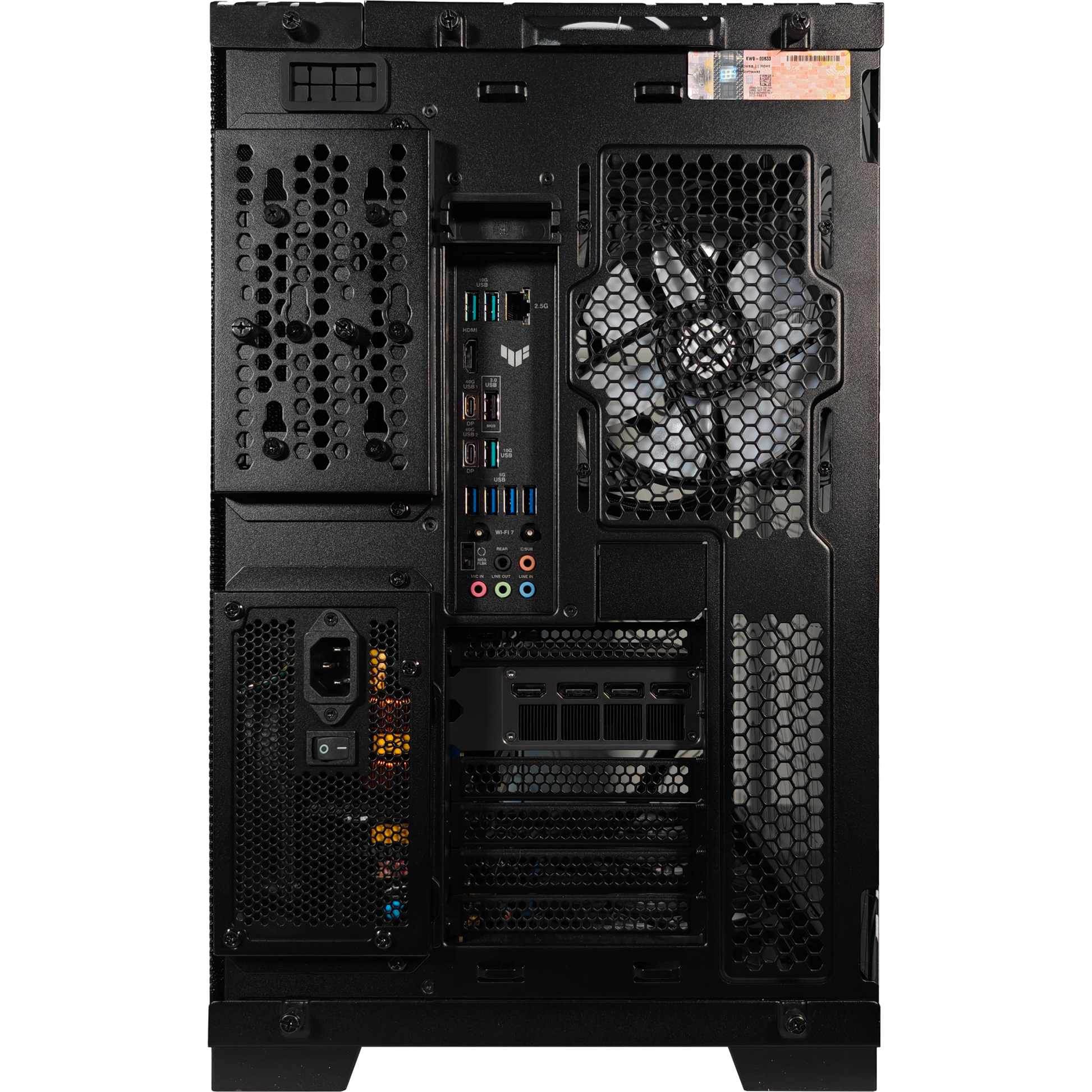 EVO O11D Topography Dark Gaming PC Drop