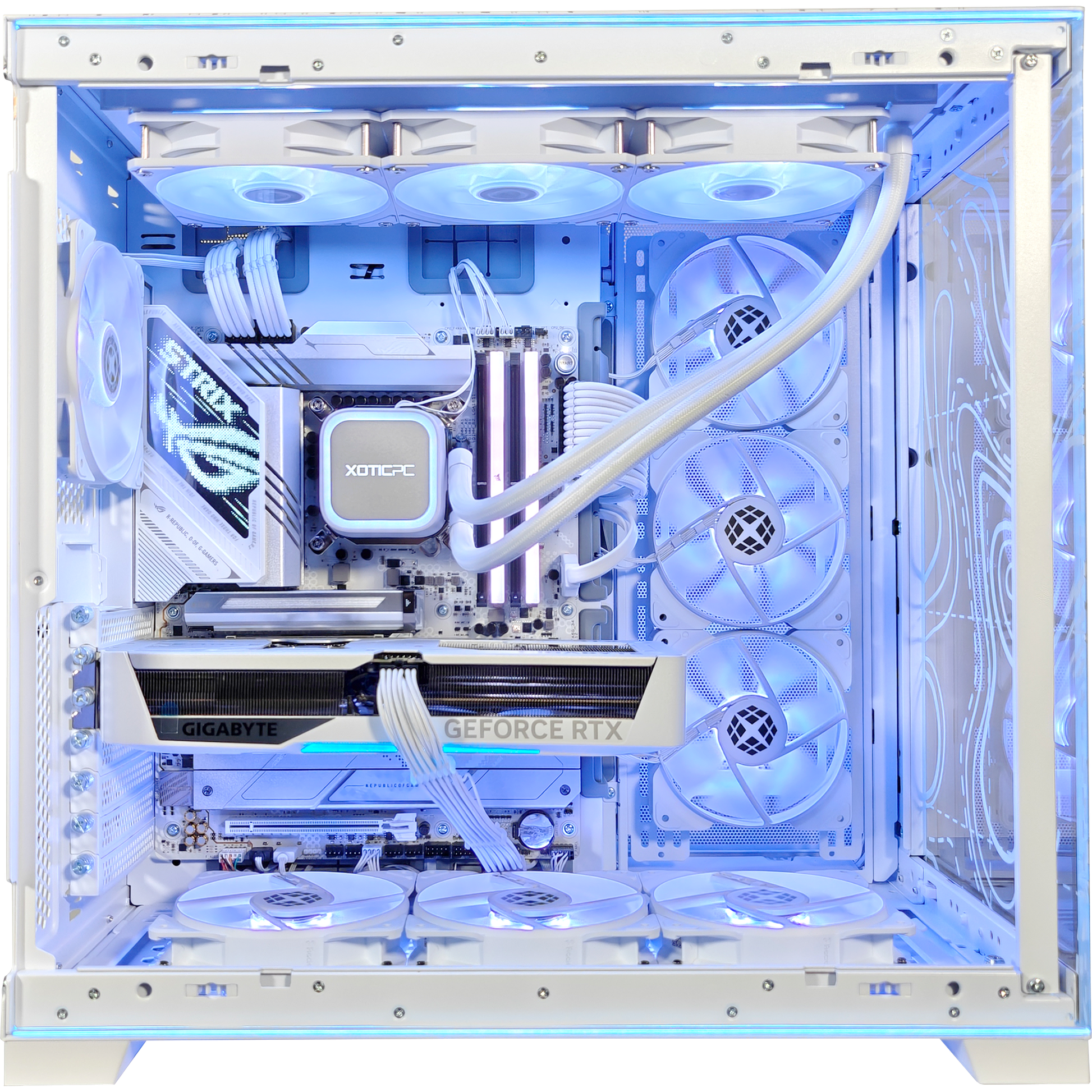 EVO O11D Topography Light Gaming PC Drop