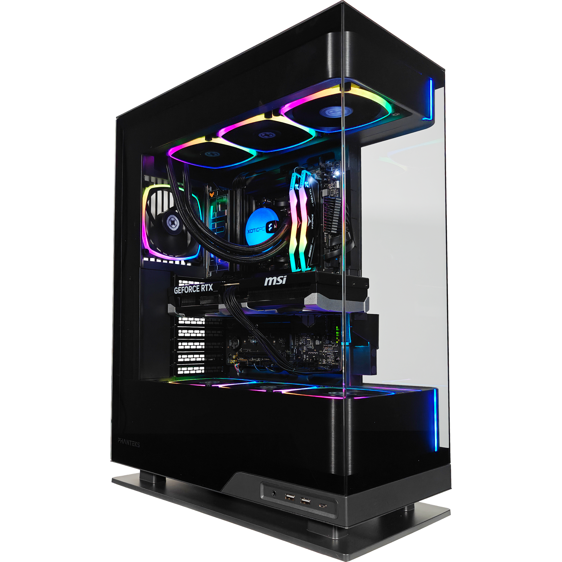Evolv X2 — RTX 5070 Ti, Ryzen 7 9700X, 32GB DDR5, 2TB SSD
