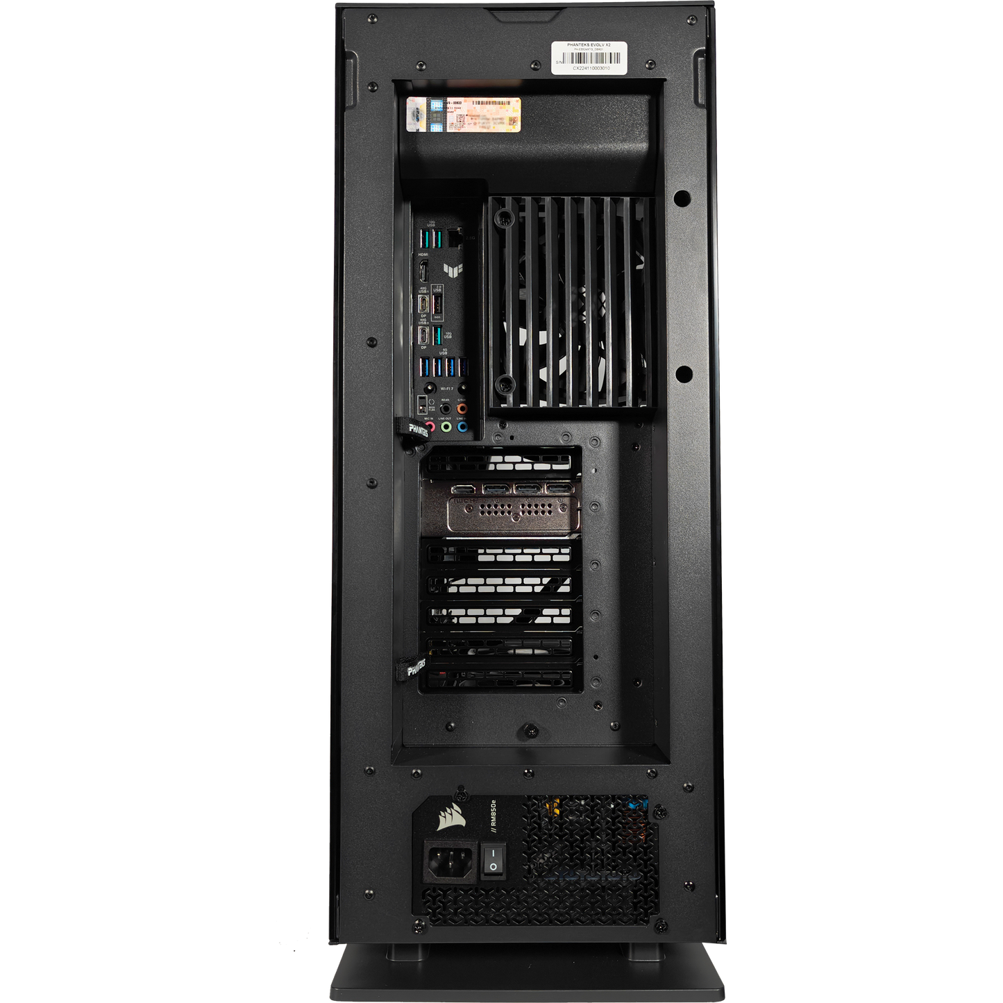 Evolv X2 — RTX 5070 Ti, Ryzen 7 9700X, 32GB DDR5, 2TB SSD
