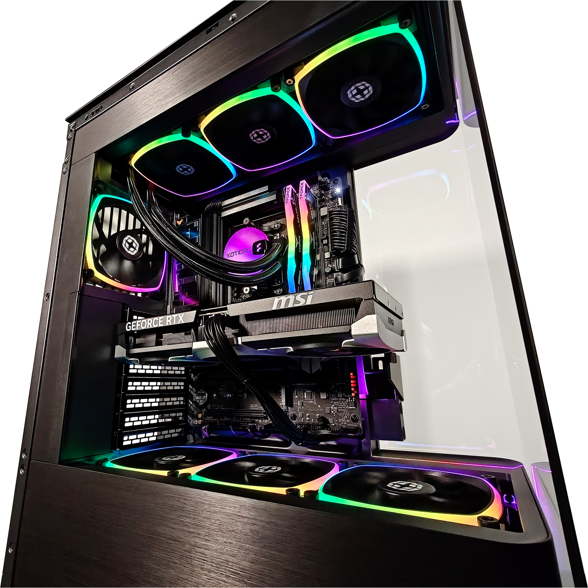 Evolv X2 — RTX 5070 Ti, Ryzen 7 9700X, 32GB DDR5, 2TB SSD