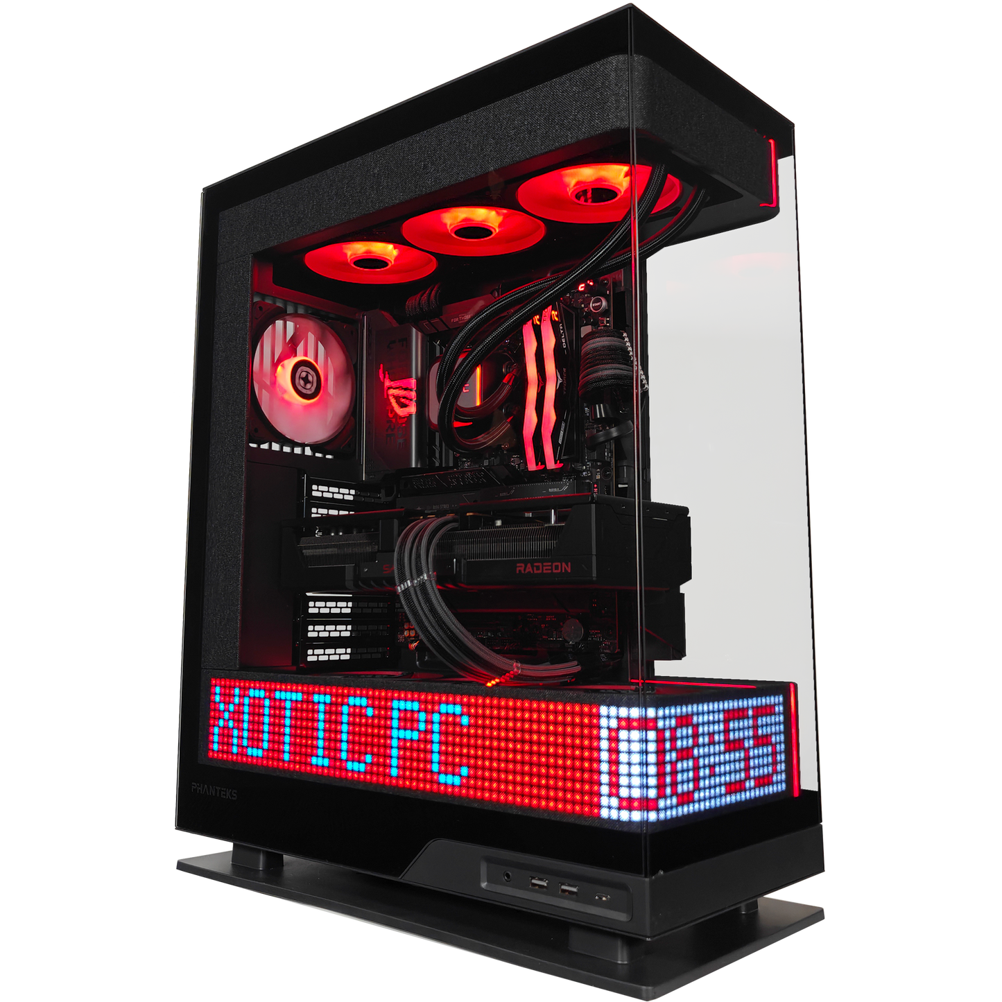 Evolv X2 Matrix — RX 9070 XT, Ryzen 7 9700X, 32GB DDR5, 2TB SSD