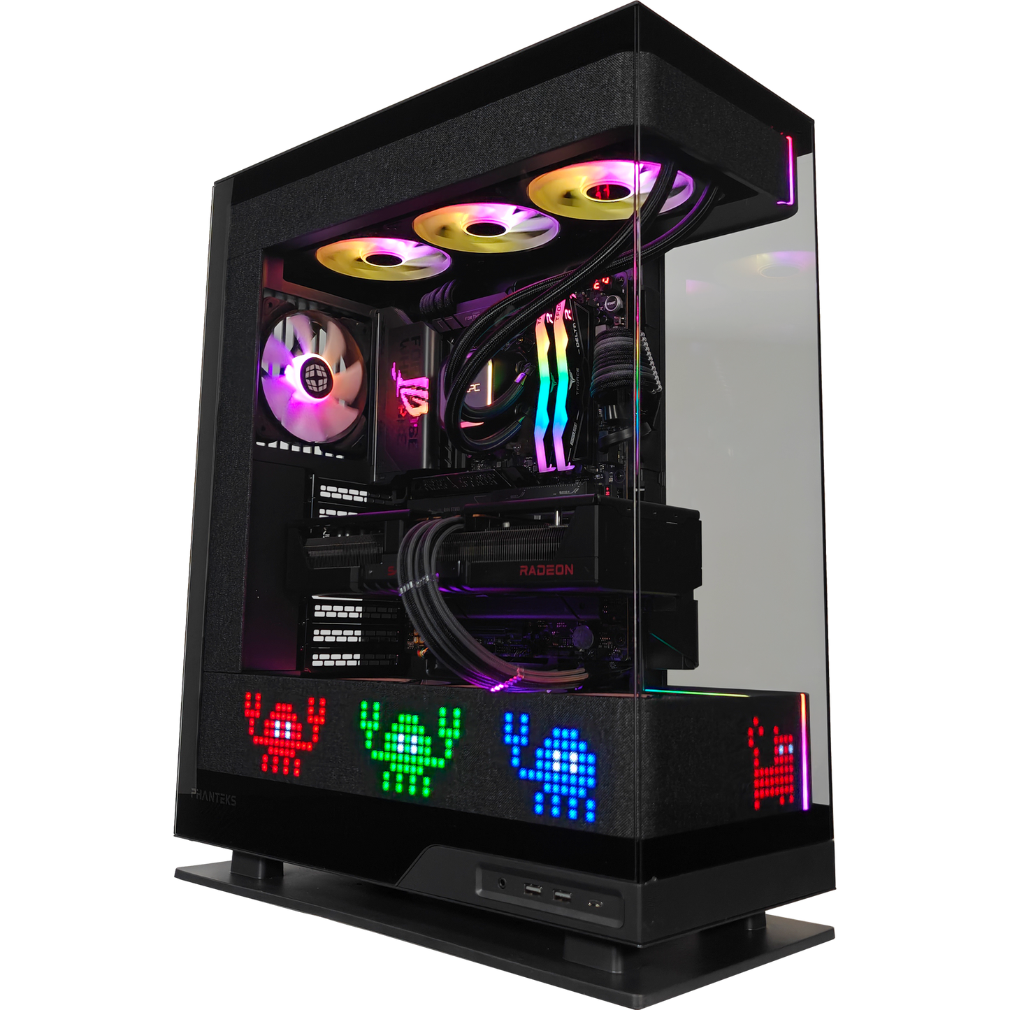 Evolv X2 Matrix — RX 9070 XT, Ryzen 7 9700X, 32GB DDR5, 2TB SSD