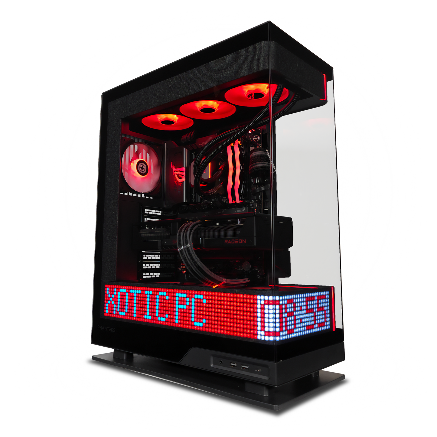 Evolv X2 Matrix — RX 9070 XT, Ryzen 7 9700X, 32GB DDR5, 2TB SSD