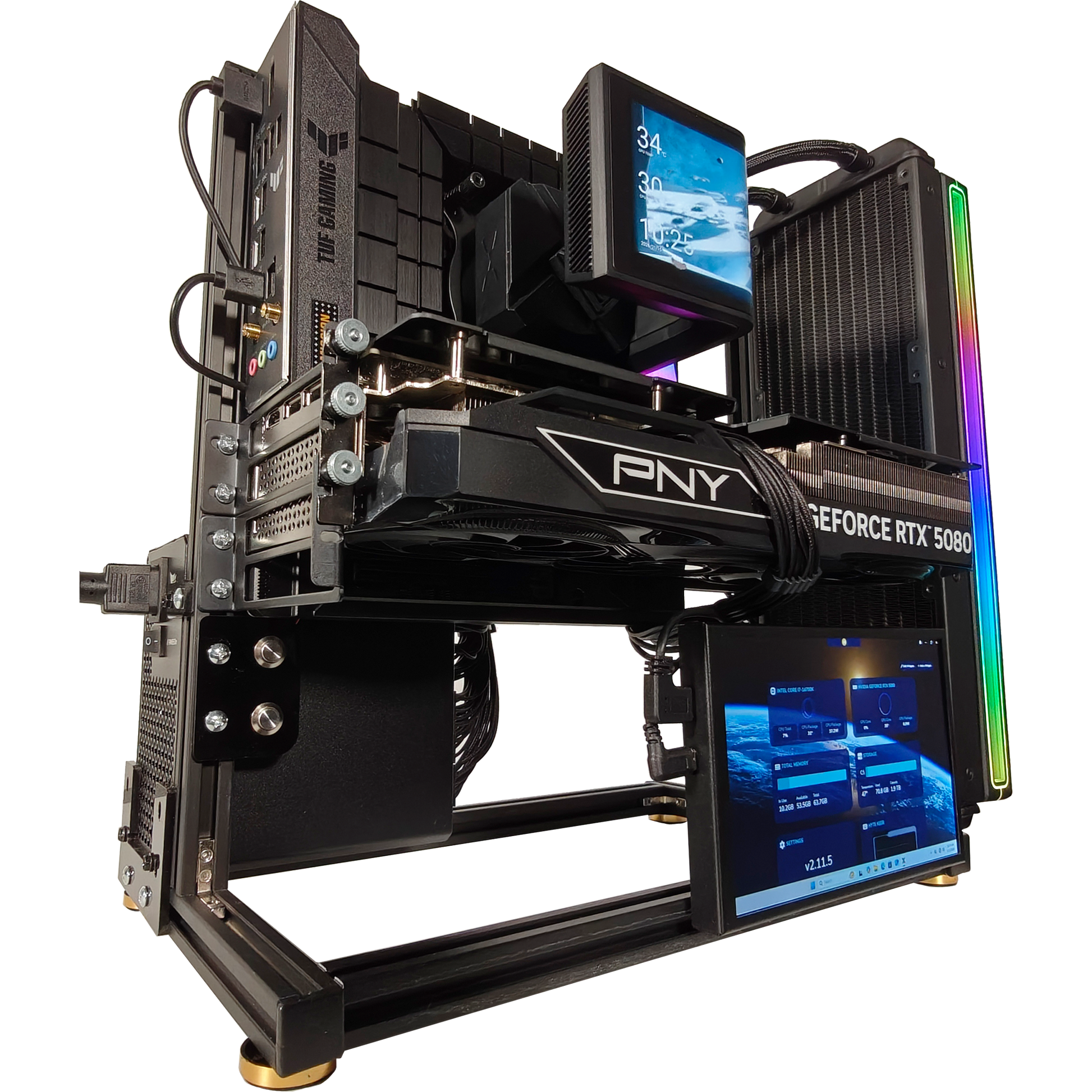 Frameworx Open Air — RTX 5080, Core i7-14700K, 64GB DDR5, 4TB SSD