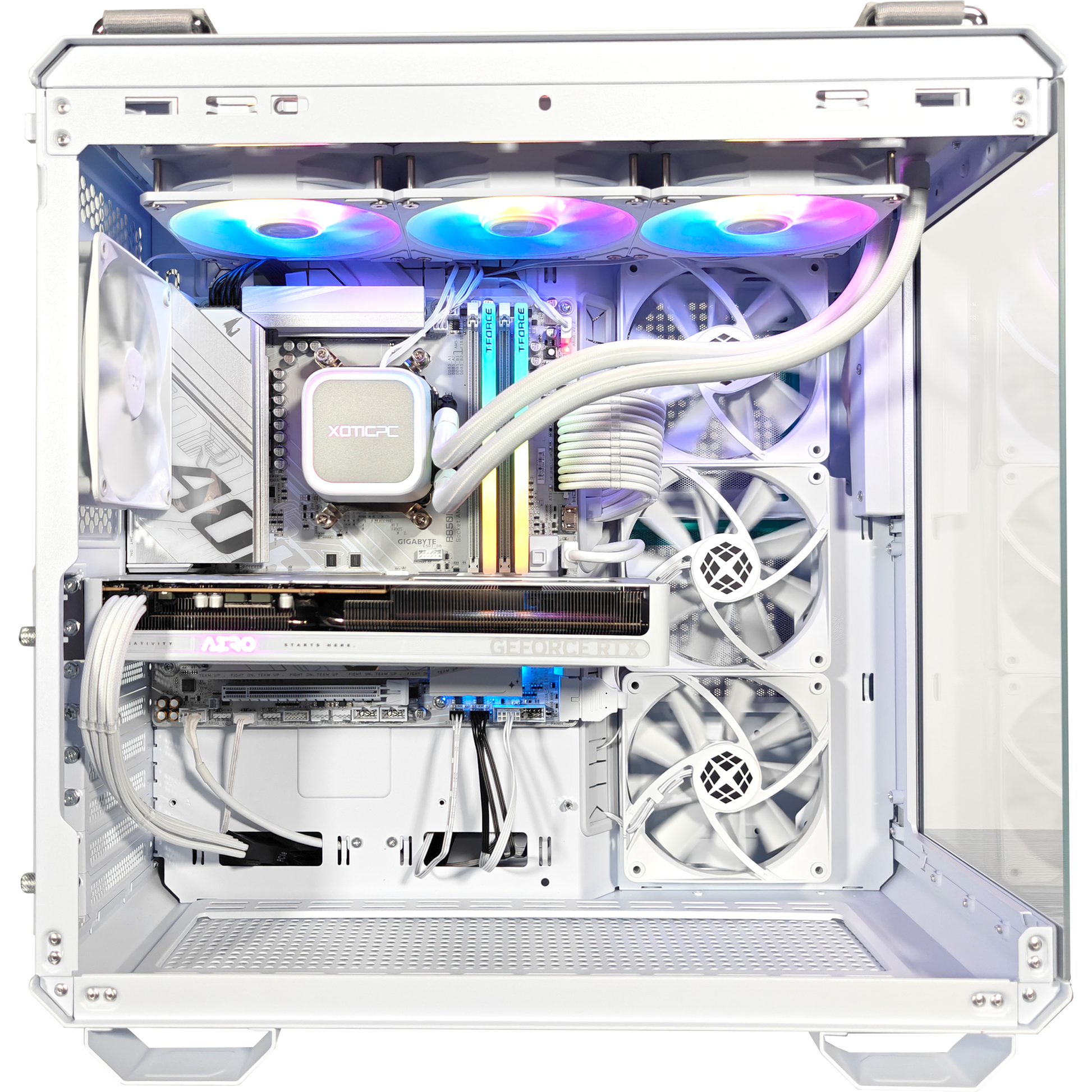 GT502 Ghost — RTX 5060, Ryzen 5 9600X, 32GB DDR5, 2TB SSD