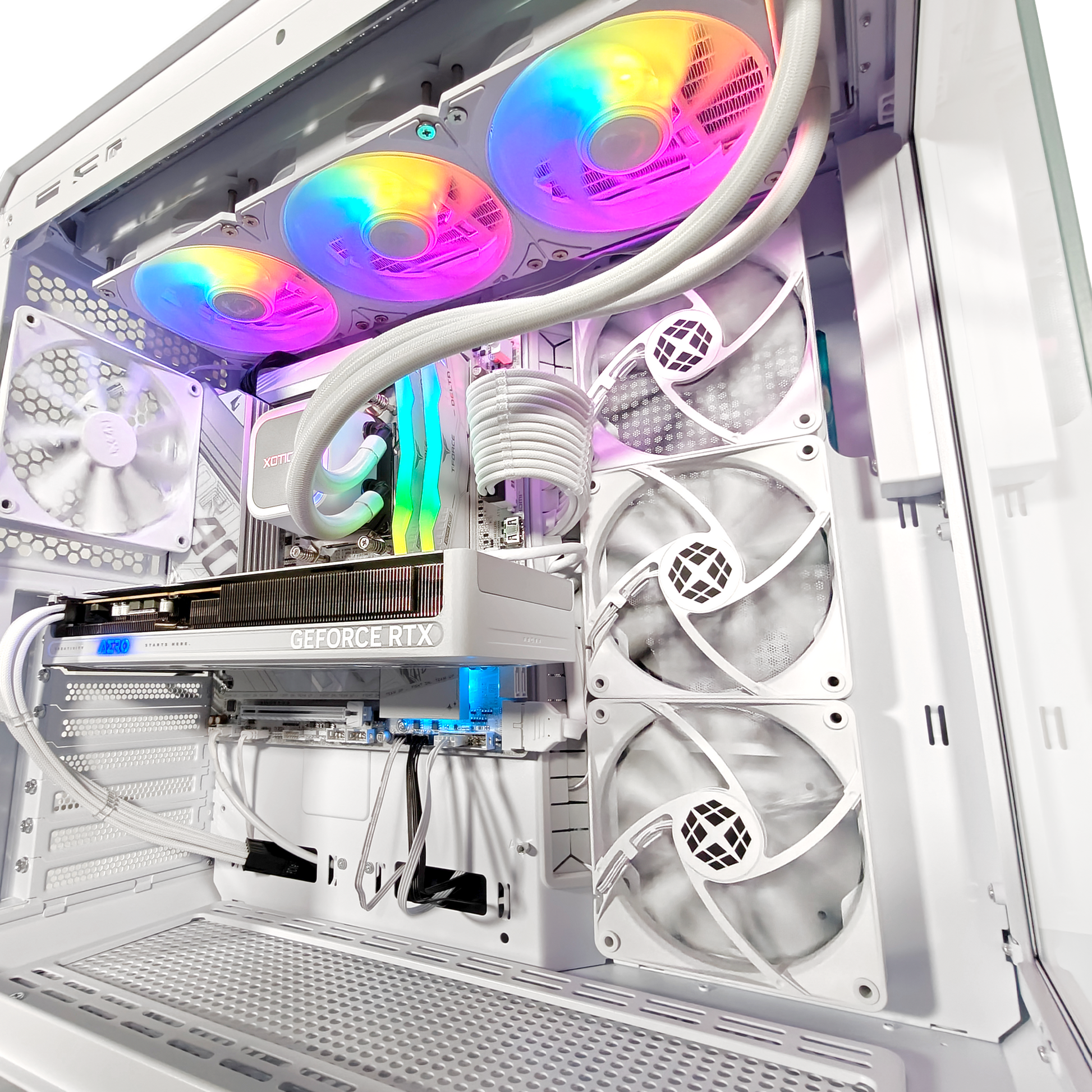 GT502 Ghost — RTX 5060, Ryzen 5 9600X, 32GB DDR5, 2TB SSD