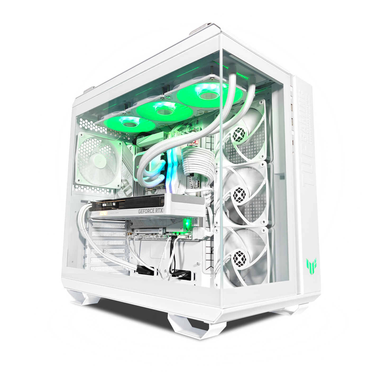 GT502 Ghost — RTX 5060, Ryzen 5 9600X, 32GB DDR5, 2TB SSD
