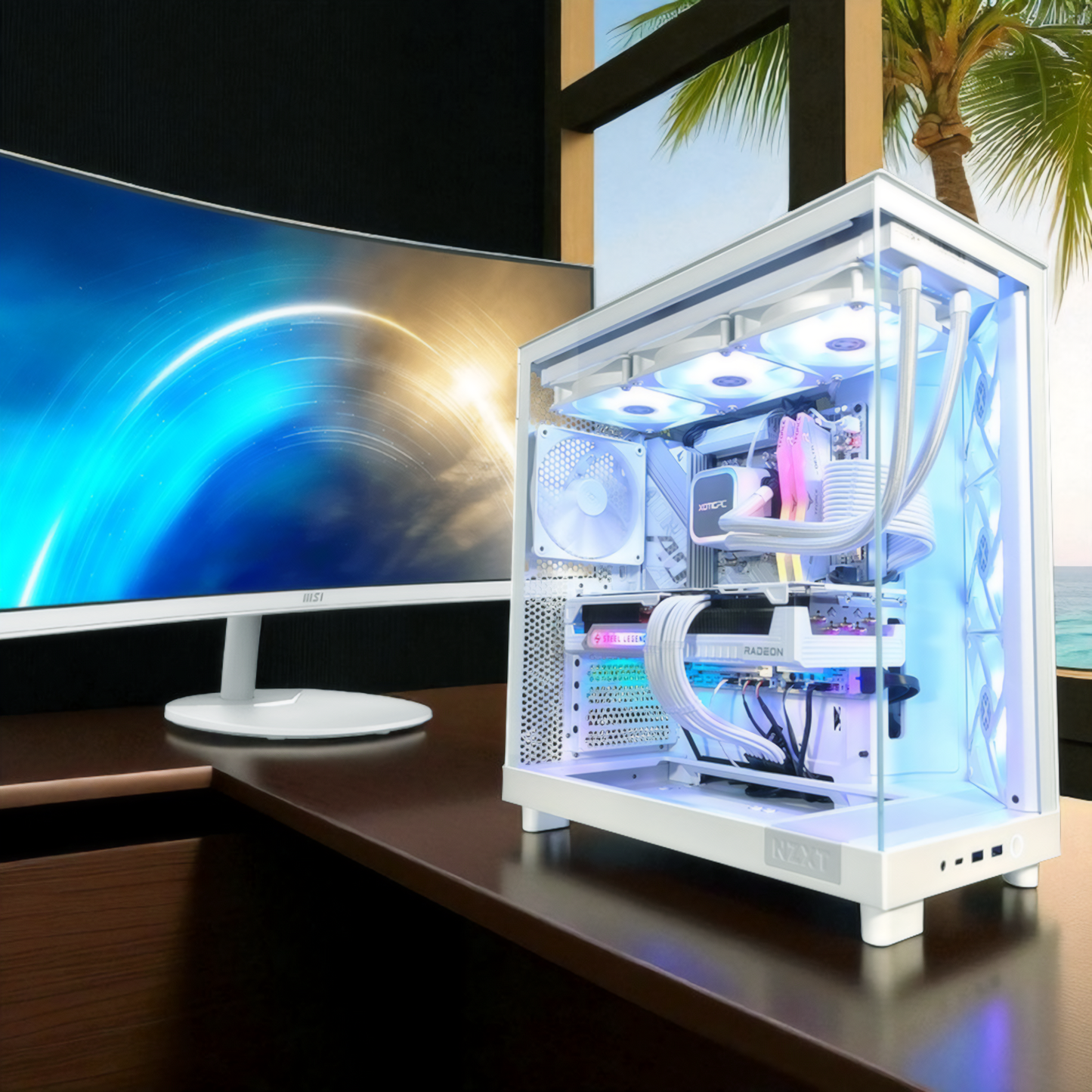 H6 Ghost — RX 9070 XT, Ryzen 7 9800X3D, 32GB DDR5, 2TB SSD