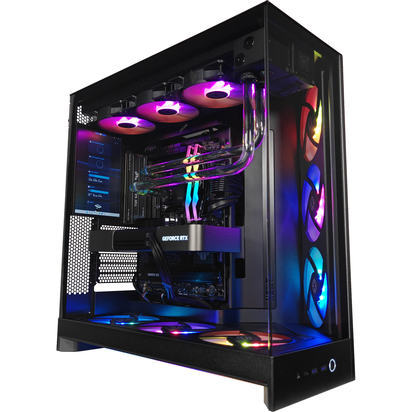 H9 Flow EverFrost Pro — RTX 5080, Core Ultra 9 285K, 32GB DDR5, 2x 2TB