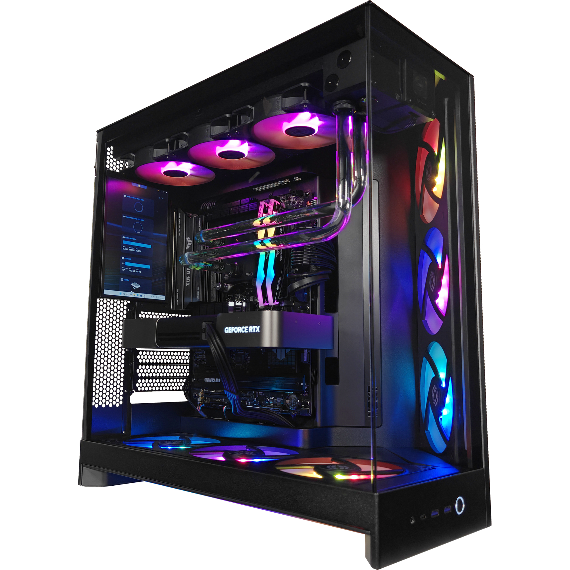 H9 Flow EverFrost Pro — RTX 5080, Core Ultra 9 285K, 32GB DDR5, 2x 2TB
