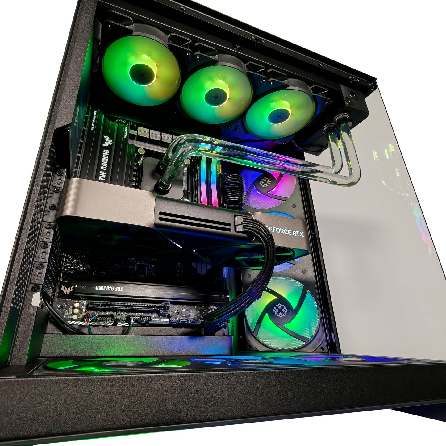 H9 Flow EverFrost Pro — RTX 5080, Core Ultra 9 285K, 32GB DDR5, 2x 2TB