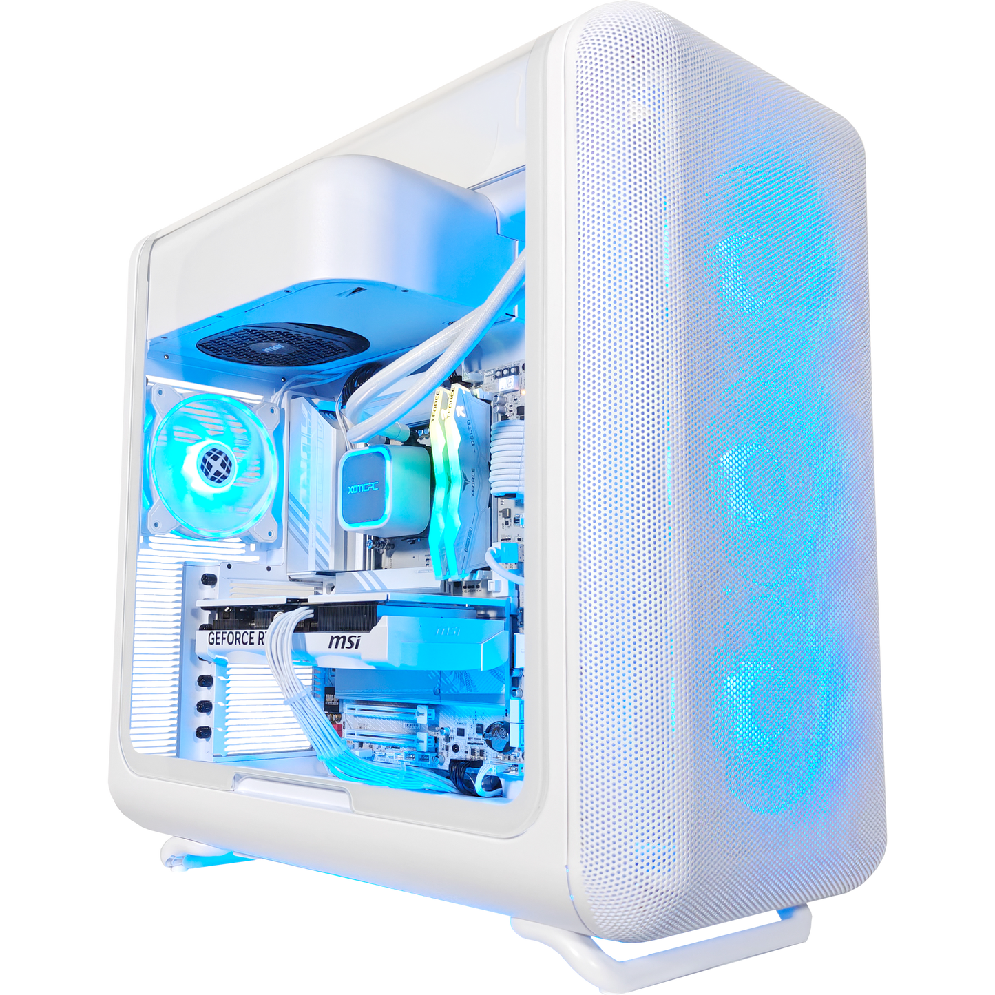 HYTE X50 Ghost — RTX 5070, Core Ultra 7 265K, 32GB DDR5, 2TB SSD
