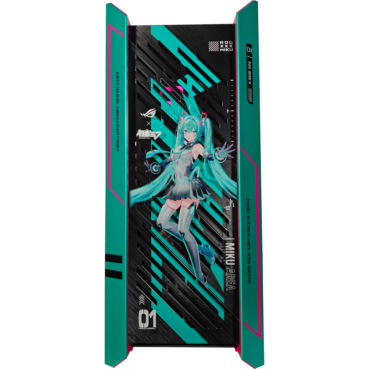 ROG Strix Helios II Hatsune Miku — RTX 5080, Ryzen 7 9800X3D, 64GB DDR5, 4TB SSD