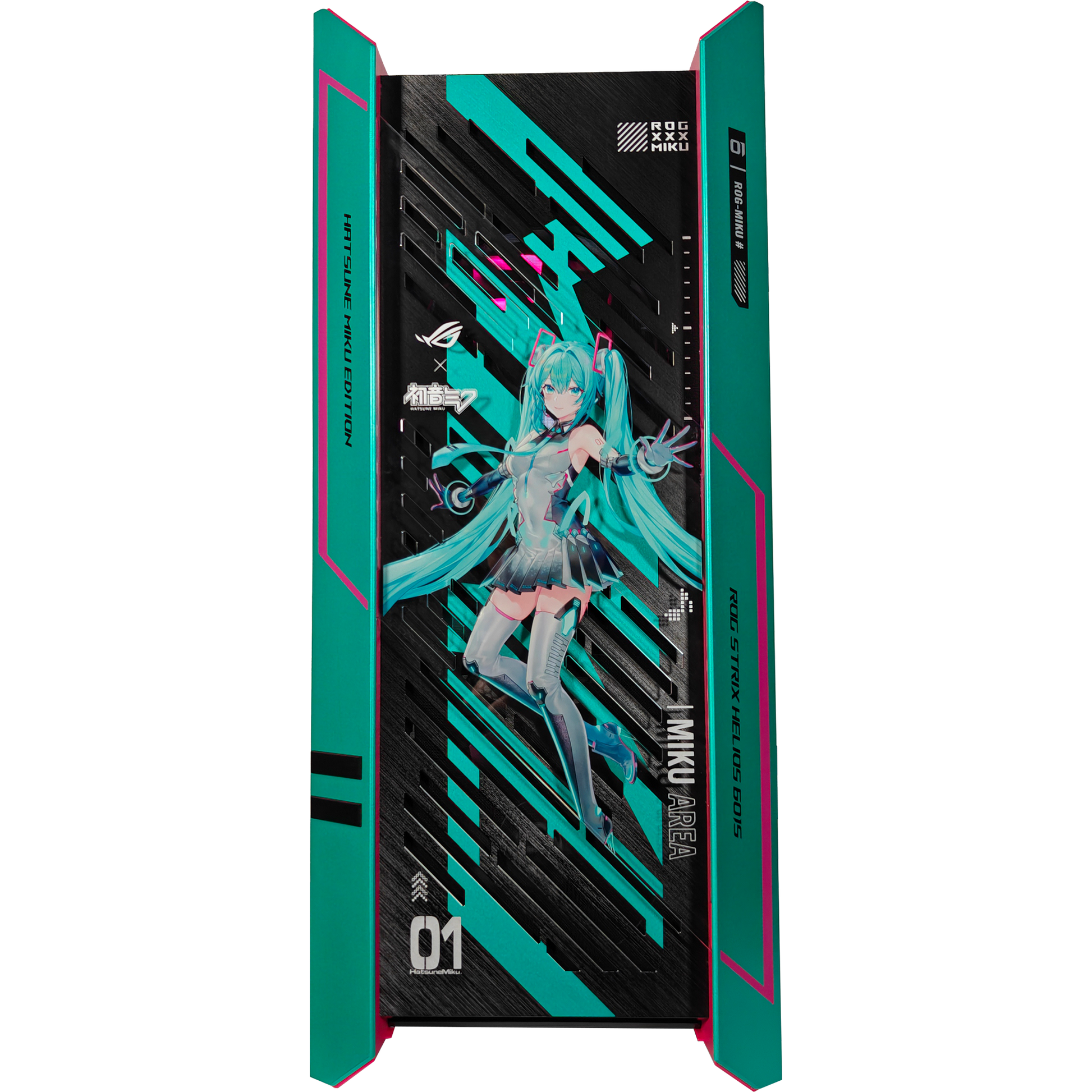 ROG Strix Helios II Hatsune Miku — RTX 5080, Ryzen 7 9800X3D, 64GB DDR5, 4TB SSD