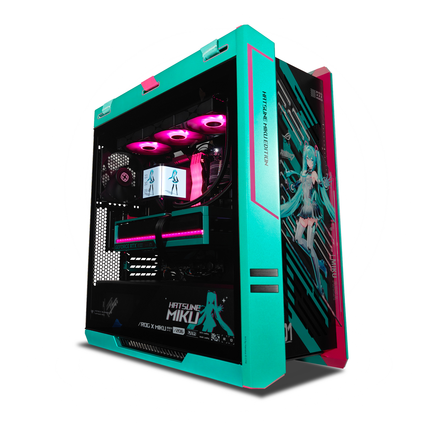ROG Strix Helios II Hatsune Miku — RTX 5080, Ryzen 7 9800X3D, 64GB DDR5, 4TB SSD