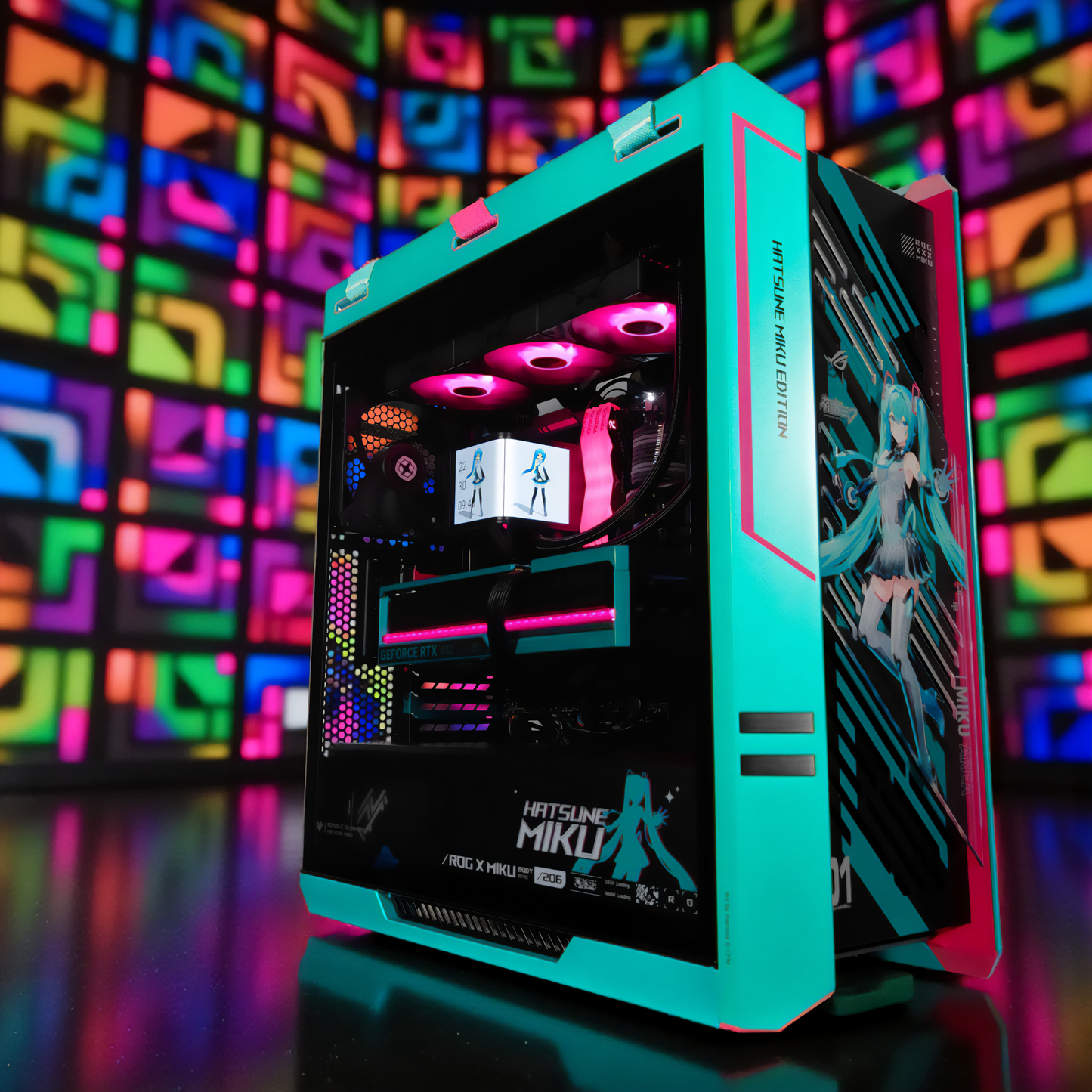 ROG Strix Helios II Hatsune Miku — RTX 5080, Ryzen 7 9800X3D, 64GB DDR5, 4TB SSD