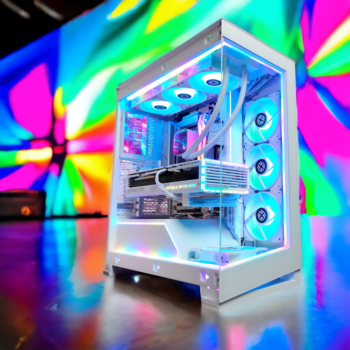 NV5 Ghost — RTX 5080, Ryzen 7 9700X, 32GB DDR5, 2TB SSD