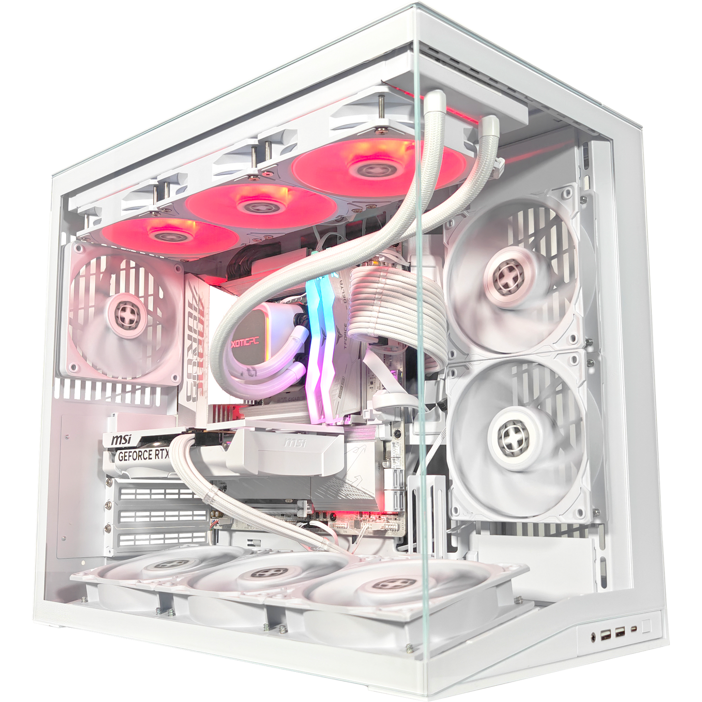 O11D Mini Ghost — RTX 5060, Core Ultra 5 225F, 32GB DDR5, 2TB SSD