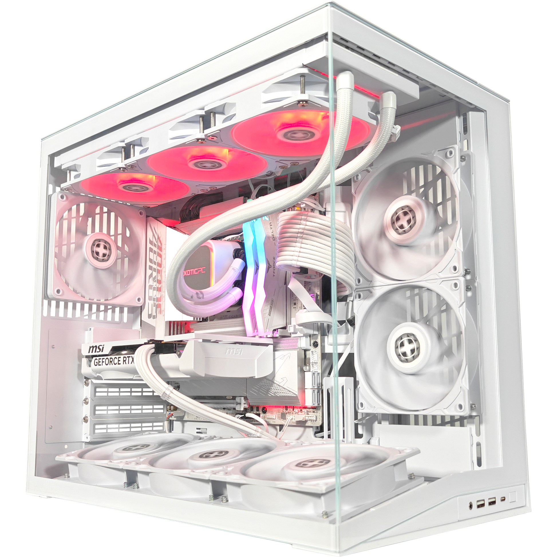O11D Mini Ghost — RTX 5060, Core Ultra 5 225F, 32GB DDR5, 2TB SSD