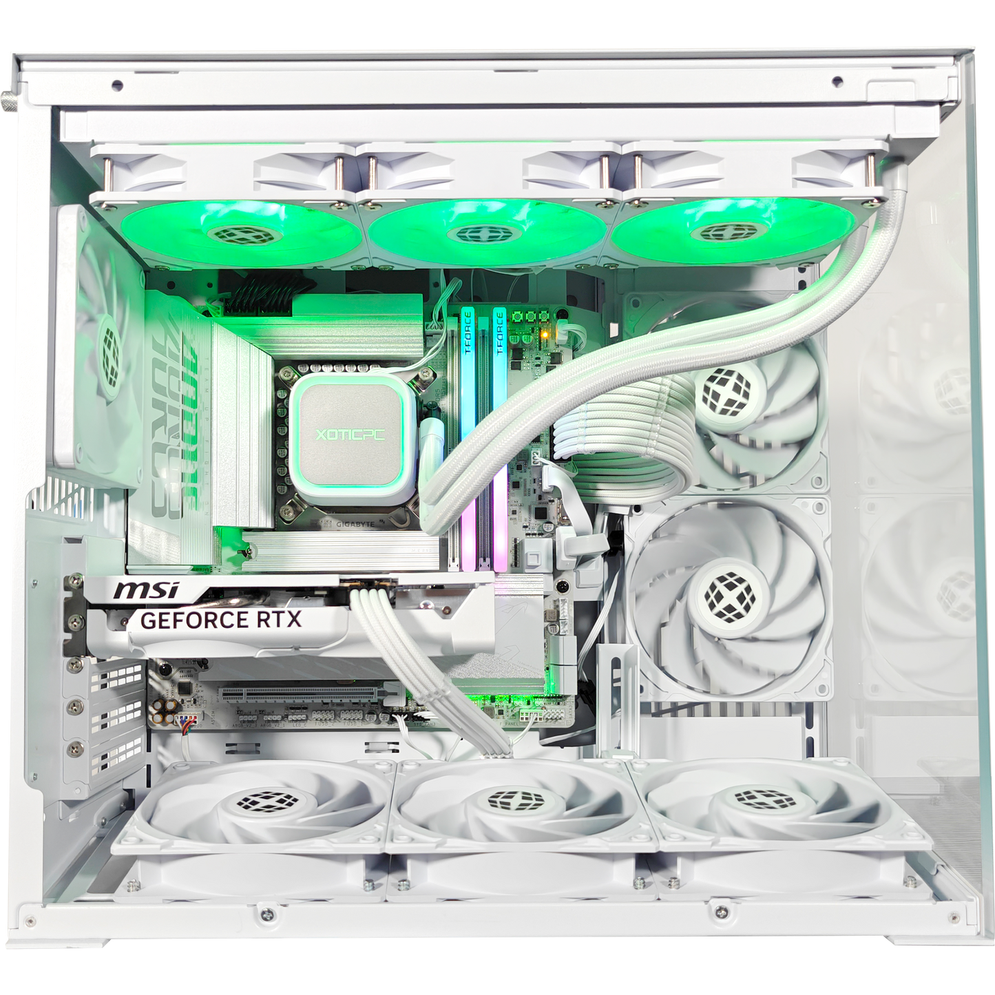 O11D Mini Ghost — RTX 5060, Core Ultra 5 225F, 32GB DDR5, 2TB SSD