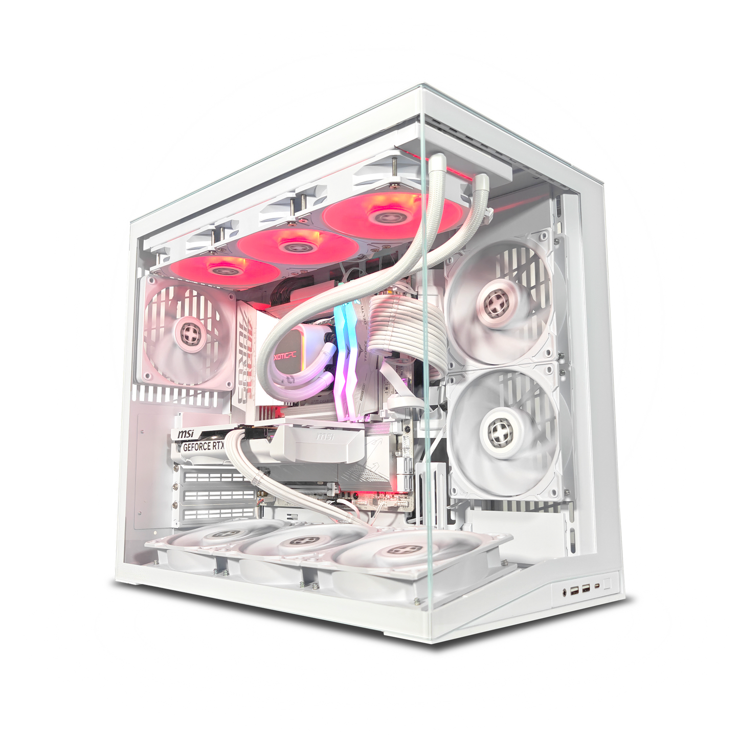 O11D Mini Ghost — RTX 5060, Core Ultra 5 225F, 32GB DDR5, 2TB SSD