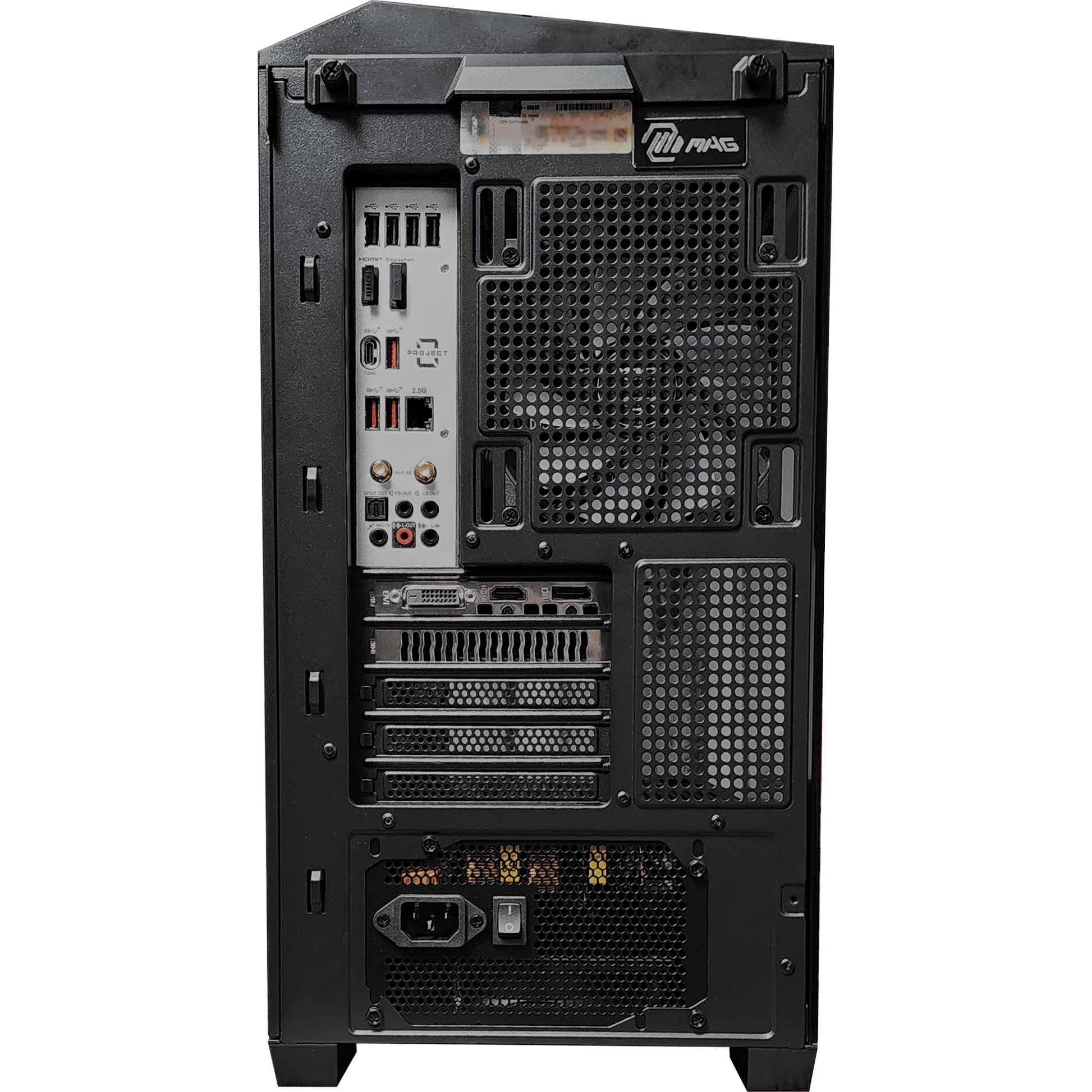 Project Zero Pano Dark — RTX 3050, Core i5-12400F, 32GB DDR5, 2TB SSD