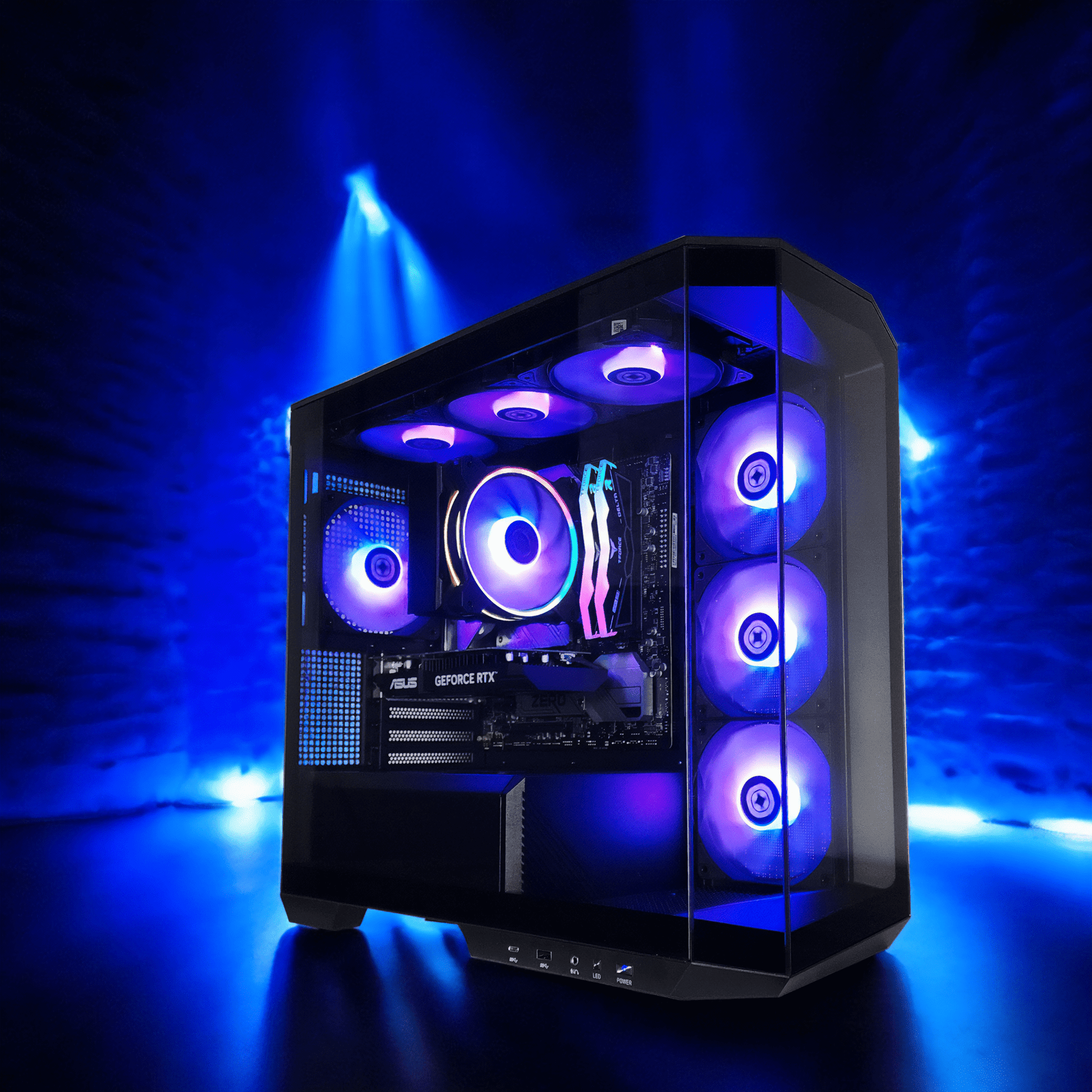 Project Zero Pano Dark — RTX 3050, Core i5-12400F, 32GB DDR5, 2TB SSD