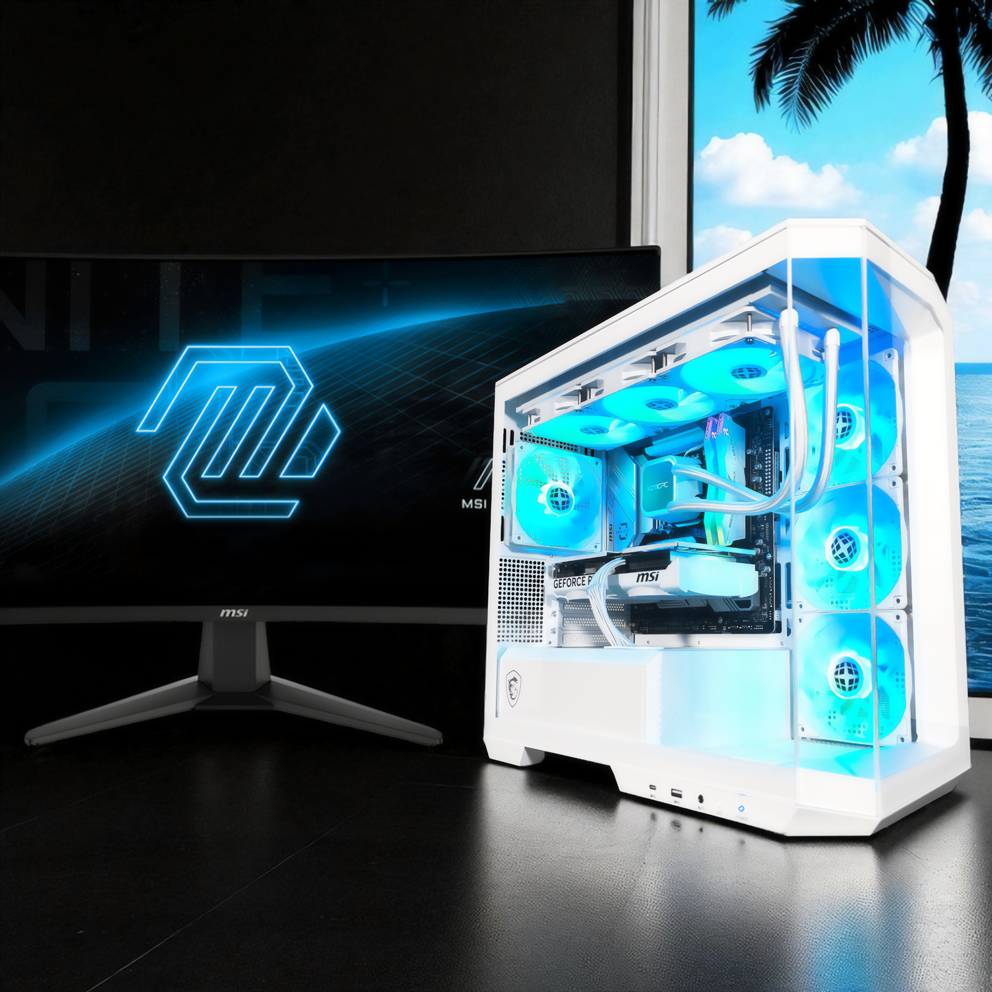 Project Zero Pano Ghost — RTX 5070, Core i7-14700K, 32GB DDR5, 1TB SSD