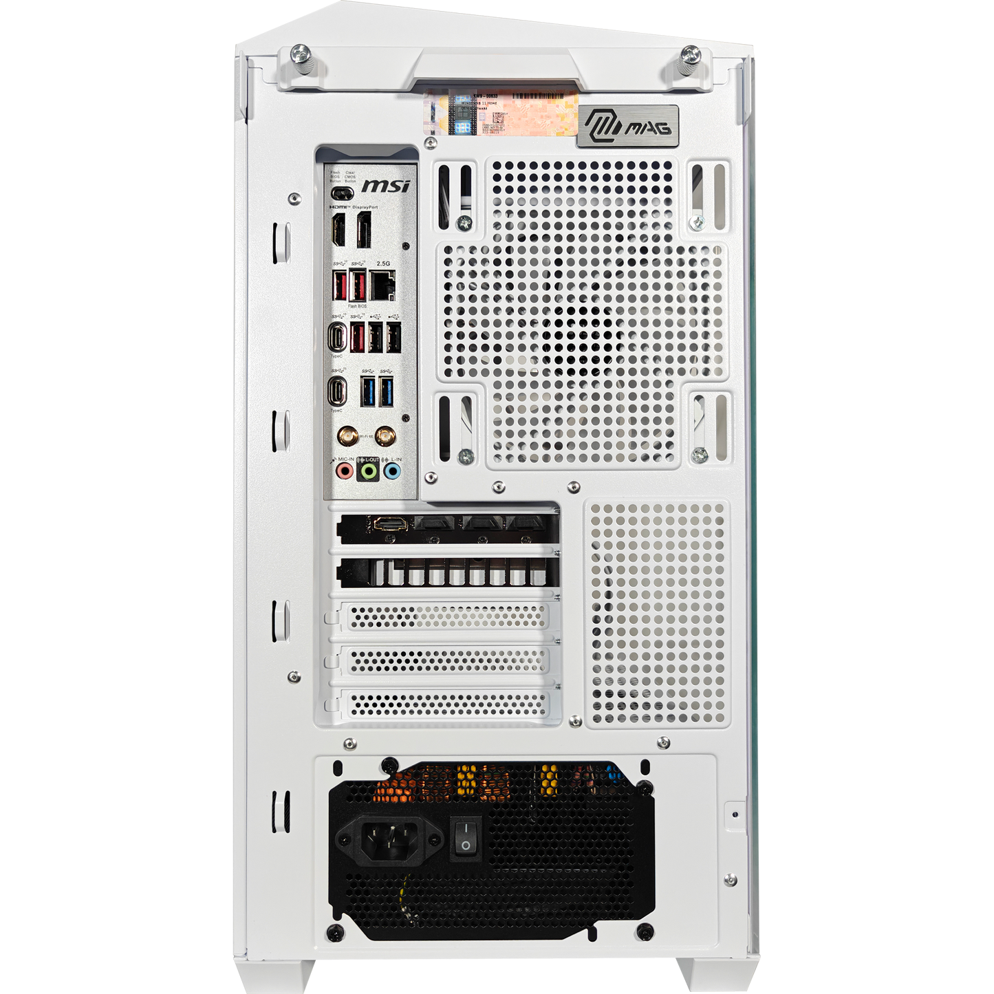 Project Zero Pano Ghost — RTX 5070, Ryzen 7 9800X3D, 32GB DDR5, 2TB SSD