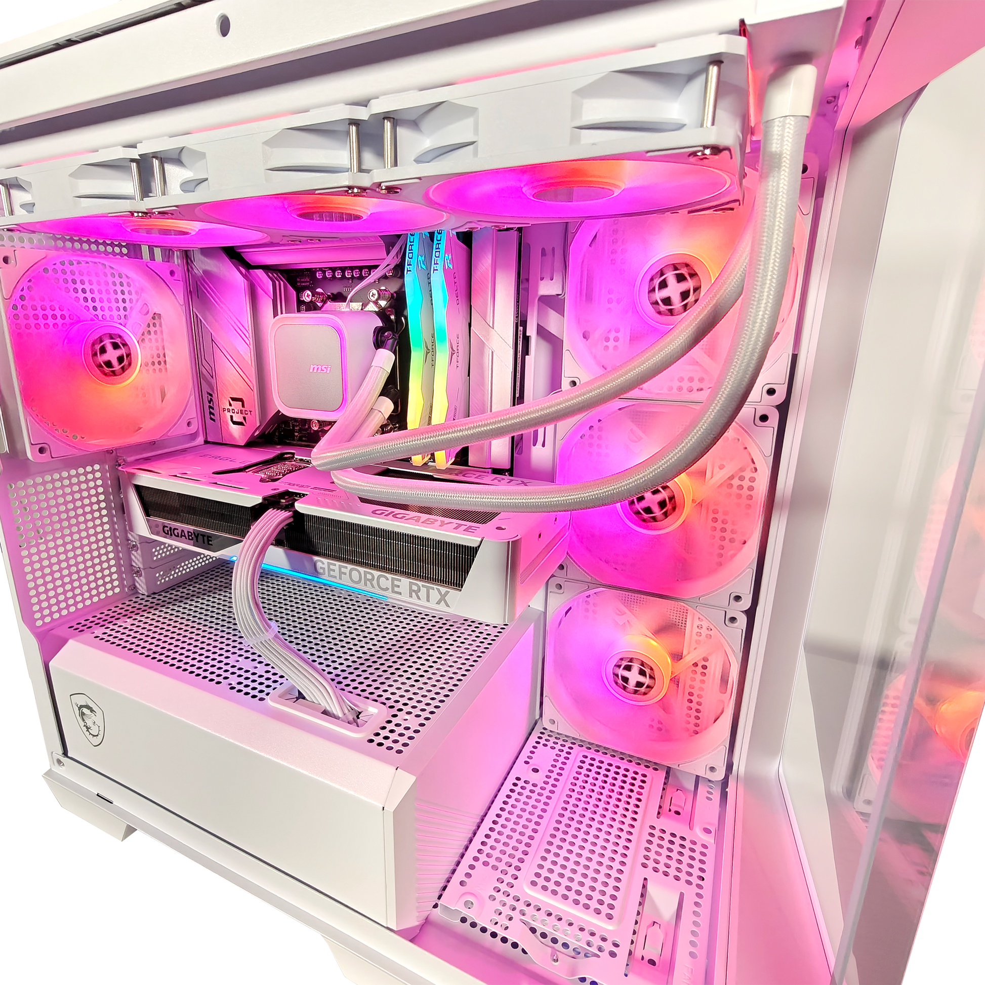 Project Zero Pano Ghost — RTX 5070, Ryzen 7 9800X3D, 32GB DDR5, 2TB SSD