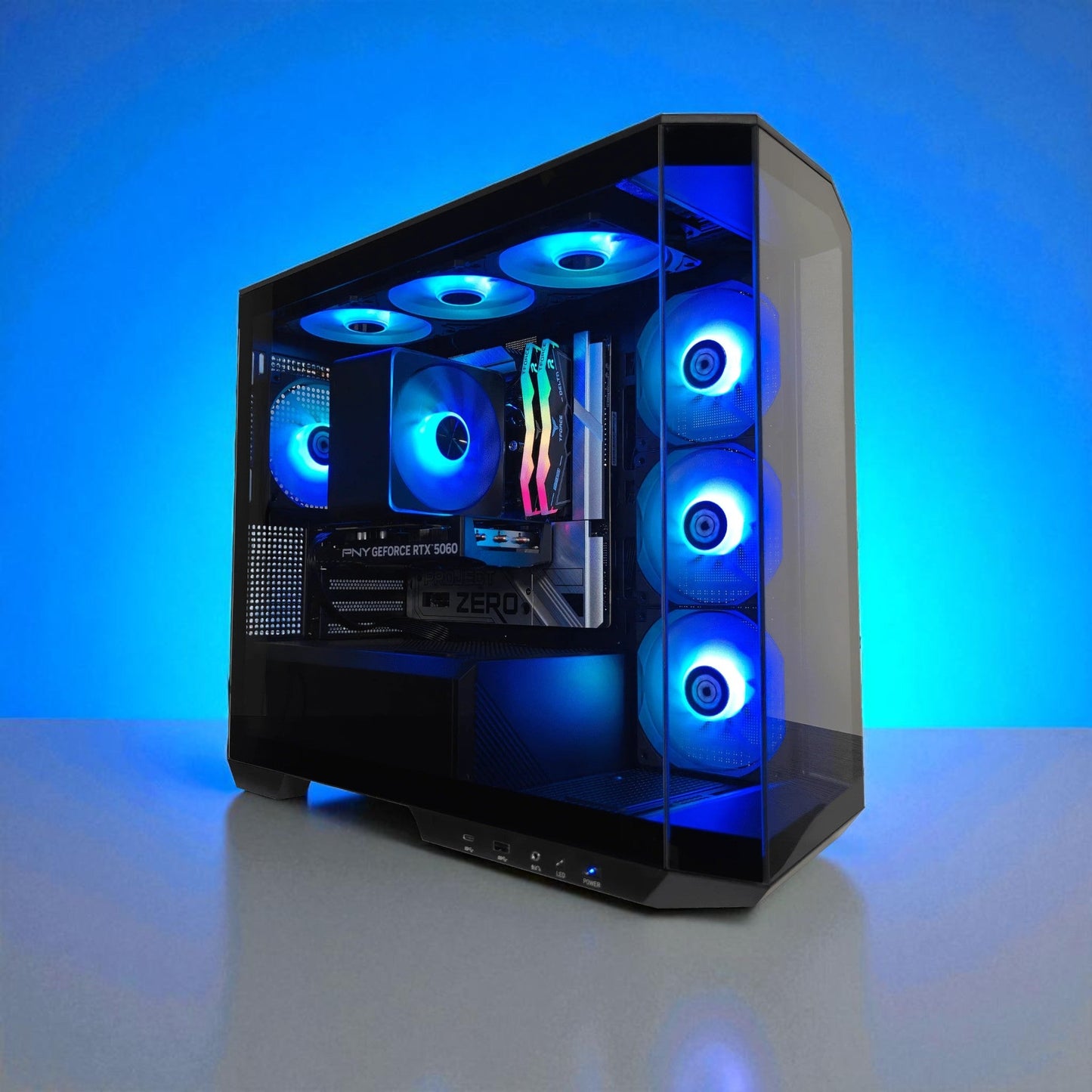 Project Zero Pano StealthX — RTX 5060, Ryzen 7 9700X, 32GB DDR5, 2TB SSD
