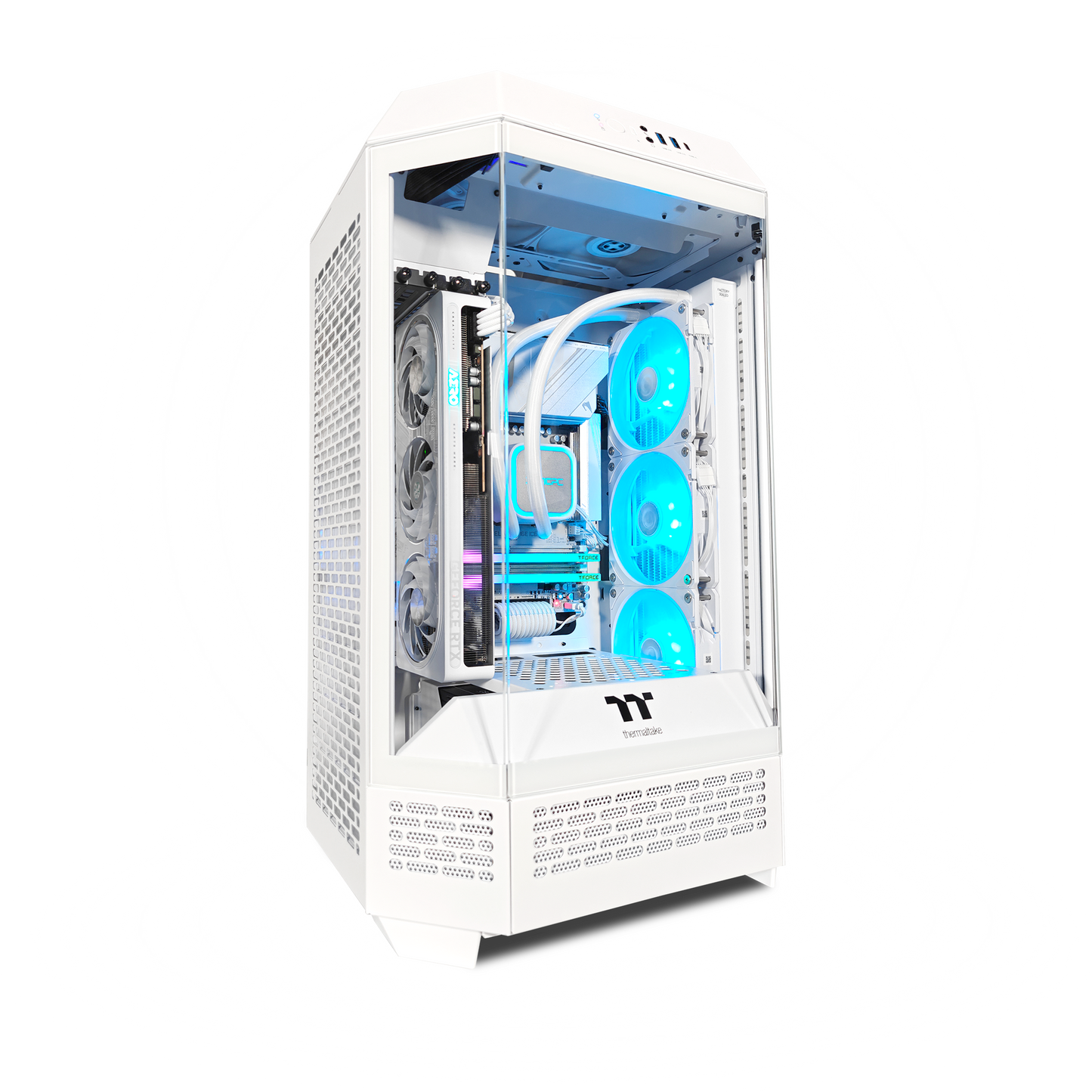 Thermaltake Tower 300 Ghost — RTX 5060, Ryzen 7 9700X, 32GB DDR5, 2TB SSD