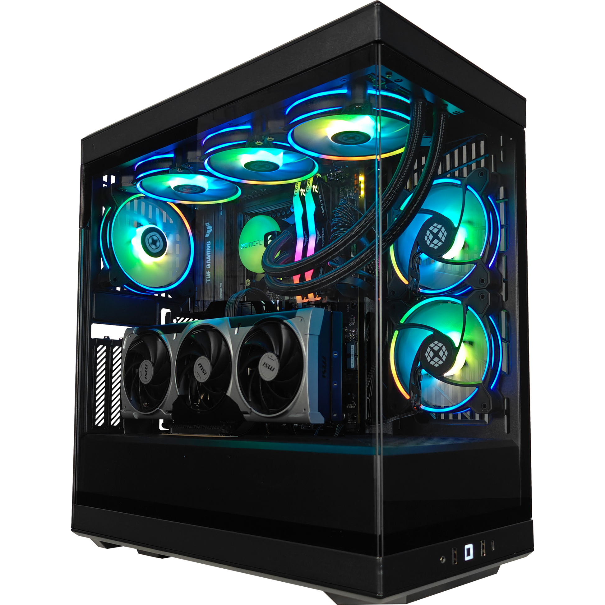 RTX 5070 Ti 1440p Gaming Desktop + Monitor — Core Ultra 7 265K, 32GB, 2TB