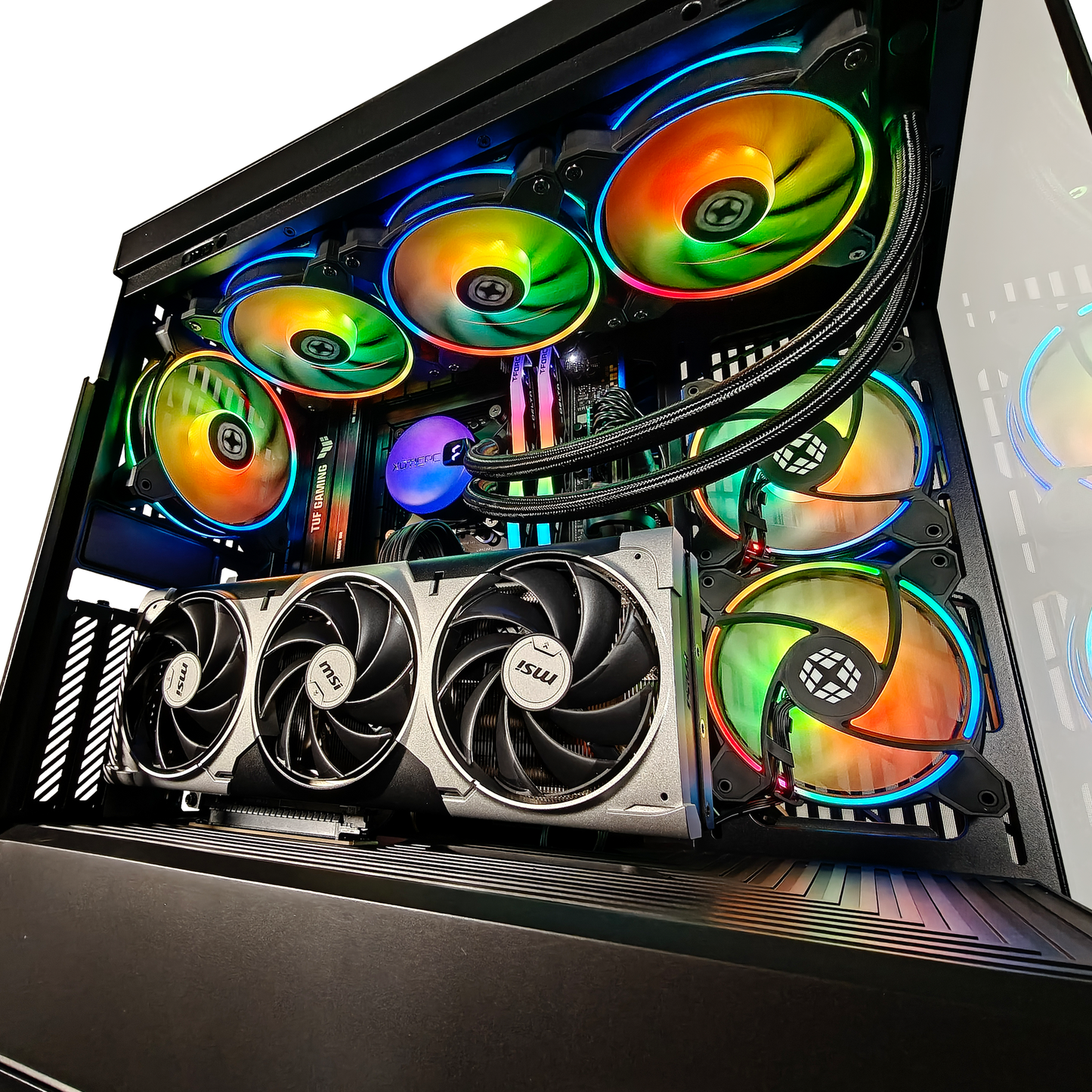 RTX 5070 Ti 1440p Gaming Desktop + Monitor — Core Ultra 7 265K, 32GB, 2TB