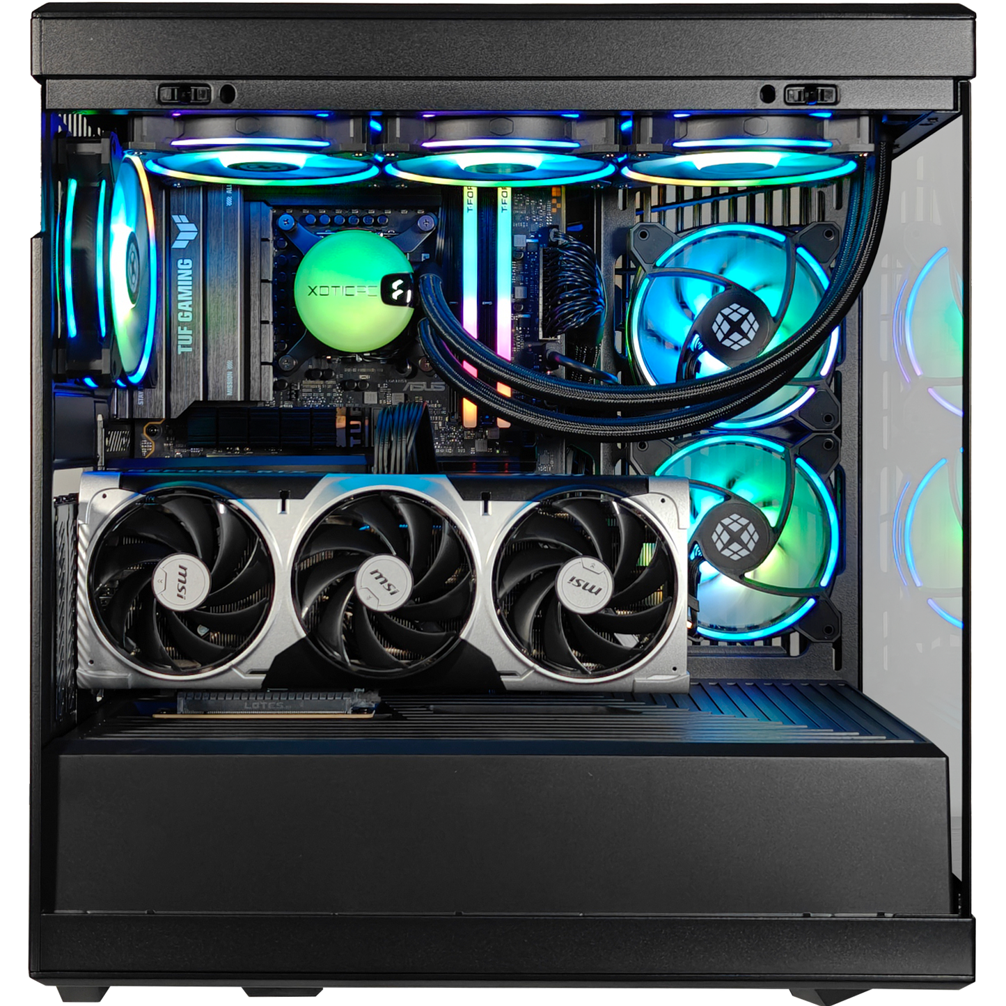 RTX 5070 Ti 1440p Gaming Desktop + Monitor — Core Ultra 7 265K, 32GB, 2TB