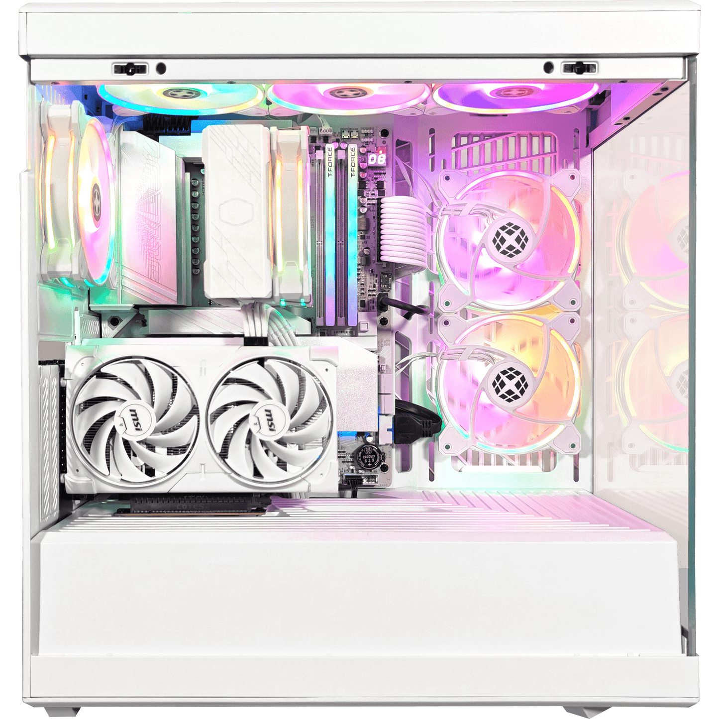 Y40 Snow White Ghost AMD Ready to Ship Gaming PC