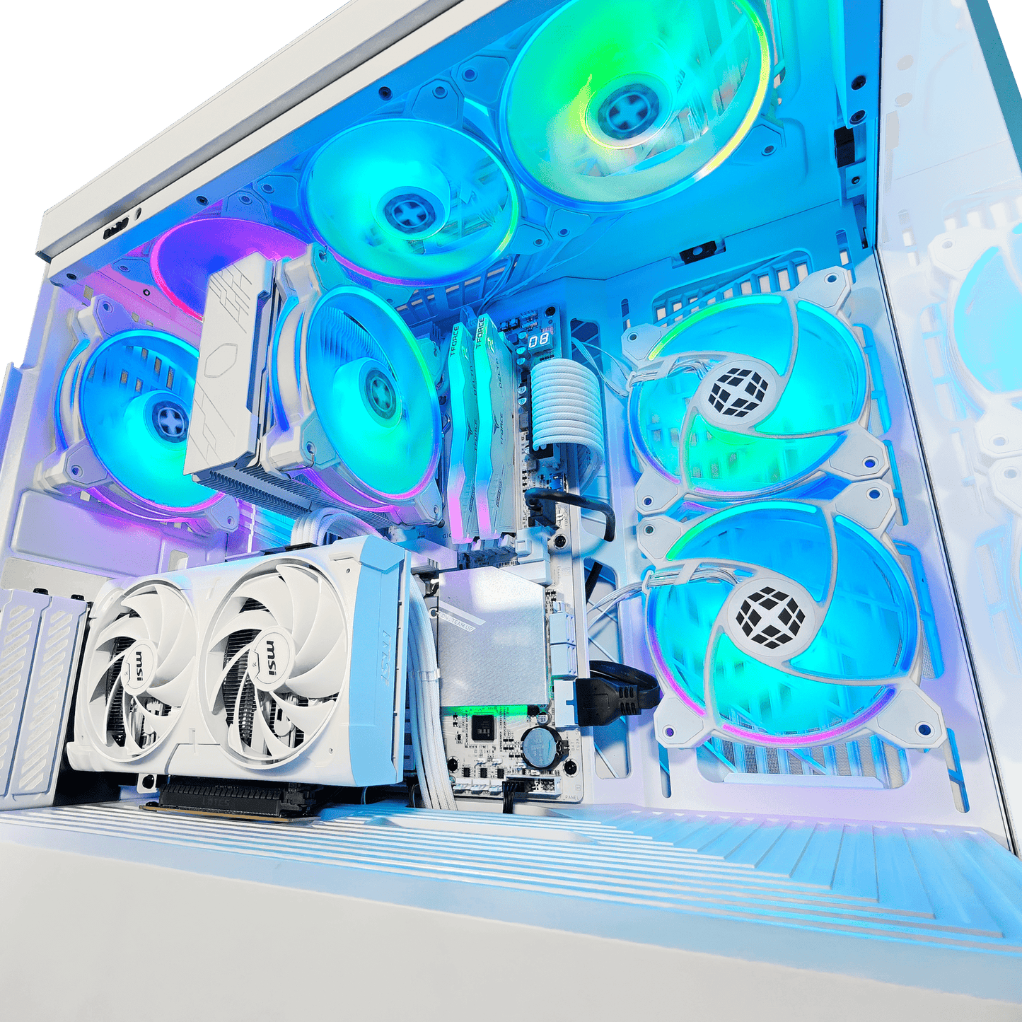 Y40 Snow White Ghost AMD Ready to Ship Gaming PC