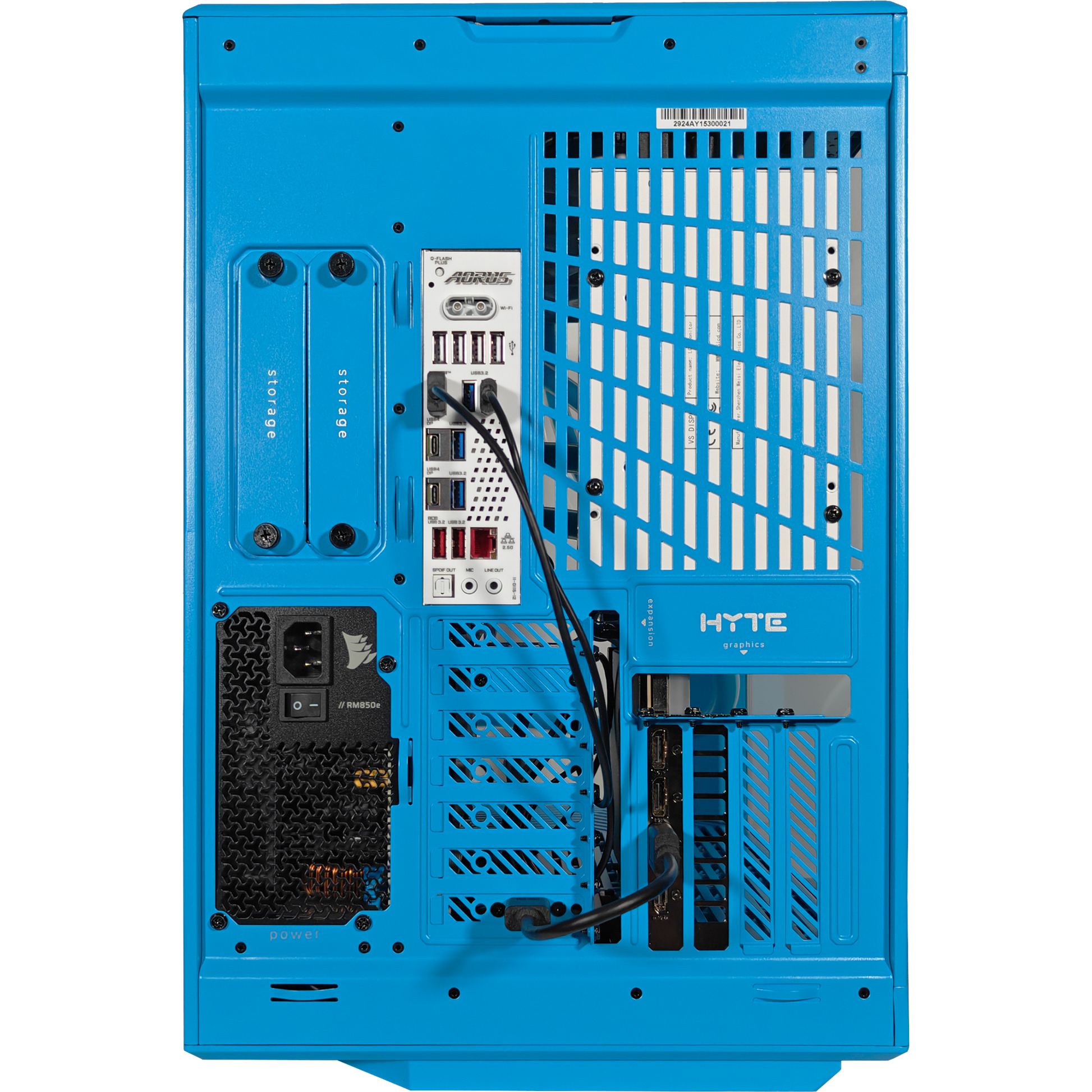 Y70 Blueberry — RTX 5080, Ryzen 7 9800X3D, 64GB DDR5, 2TB SSD