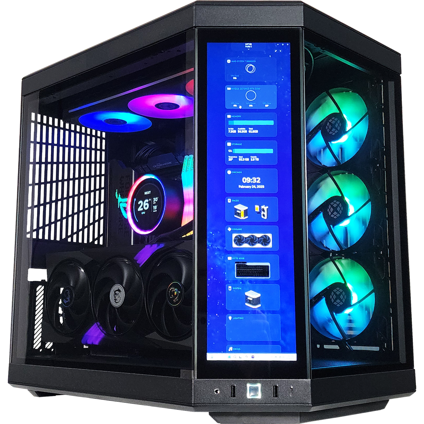 Y70 Epic — RTX 5090, Ryzen 7 9800X3D, 64GB DDR5, 2TB SSD