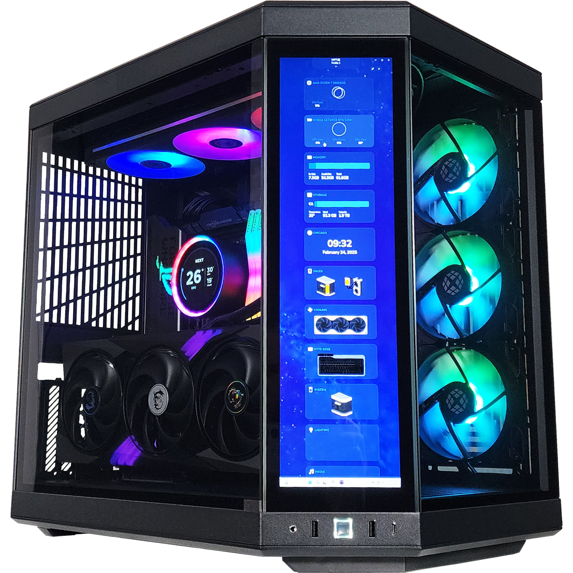 Y70 Epic — RTX 5090, Ryzen 7 9800X3D, 64GB DDR5, 2TB SSD