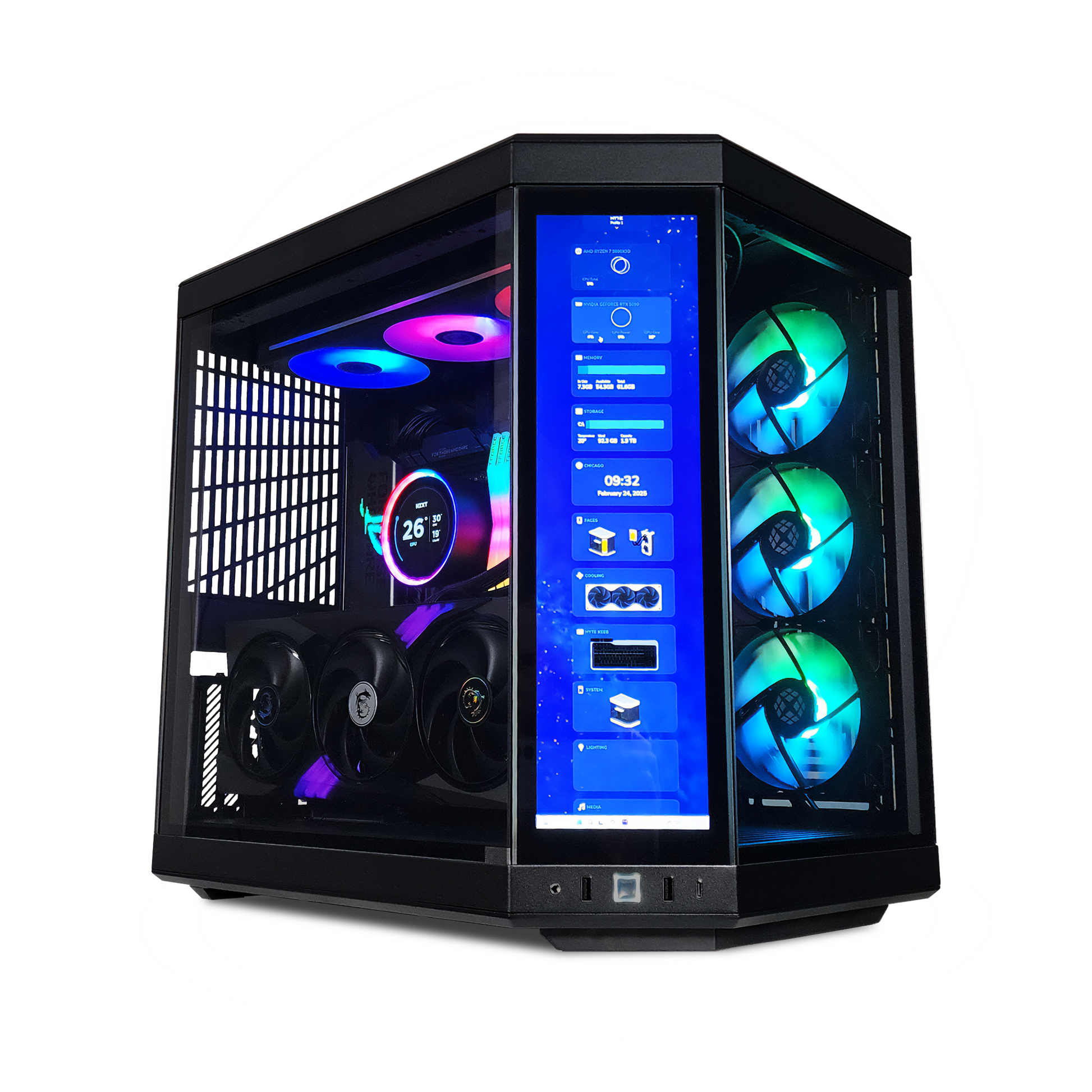Y70 Epic — RTX 5090, Ryzen 7 9800X3D, 64GB DDR5, 2TB SSD